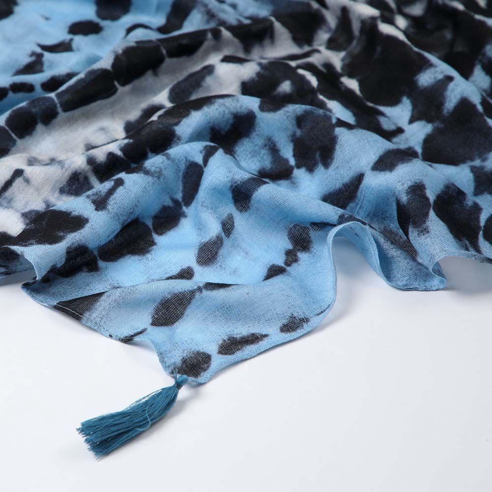 Pañuelo Estampado Aurora Azul Humana-1
