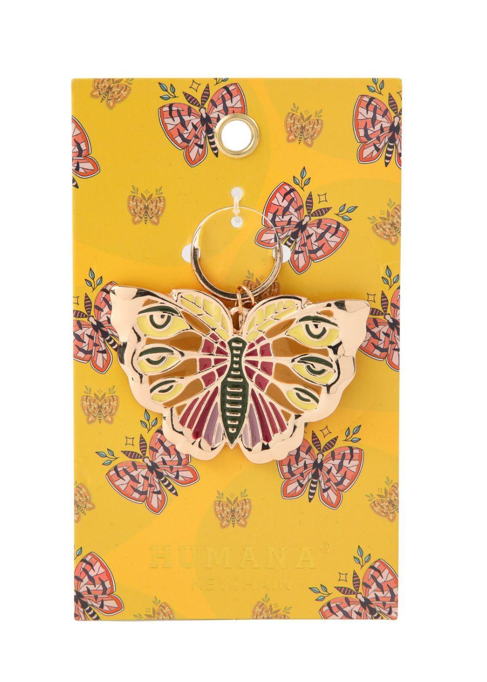 Llavero Butterfly Rosado Humana-1
