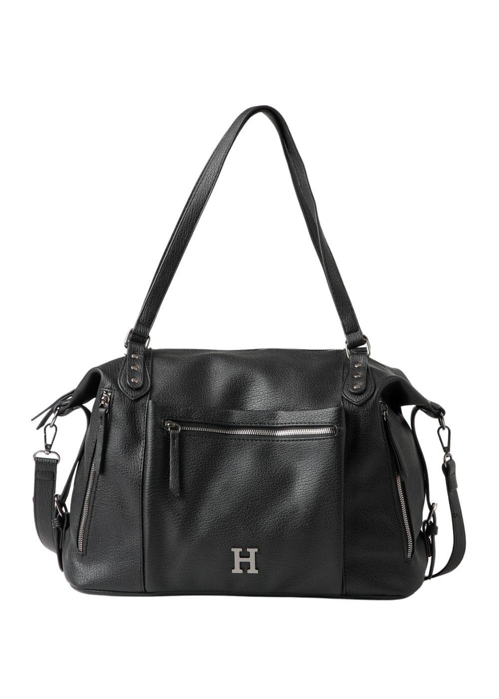 Cartera Hombro Vittoria Negro Humana-0
