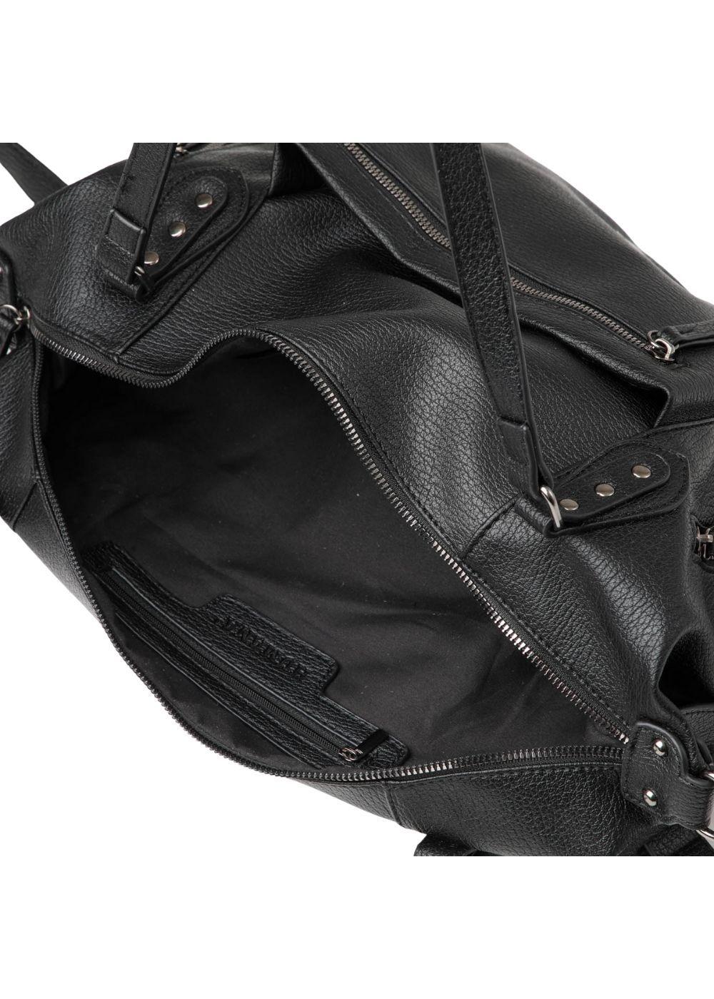 Cartera Hombro Vittoria Negro Humana-2