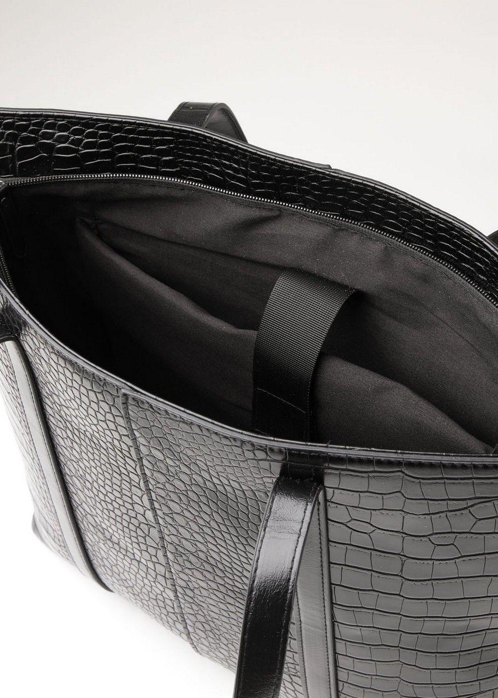 Cartera Tote Beryl Negro Humana-3