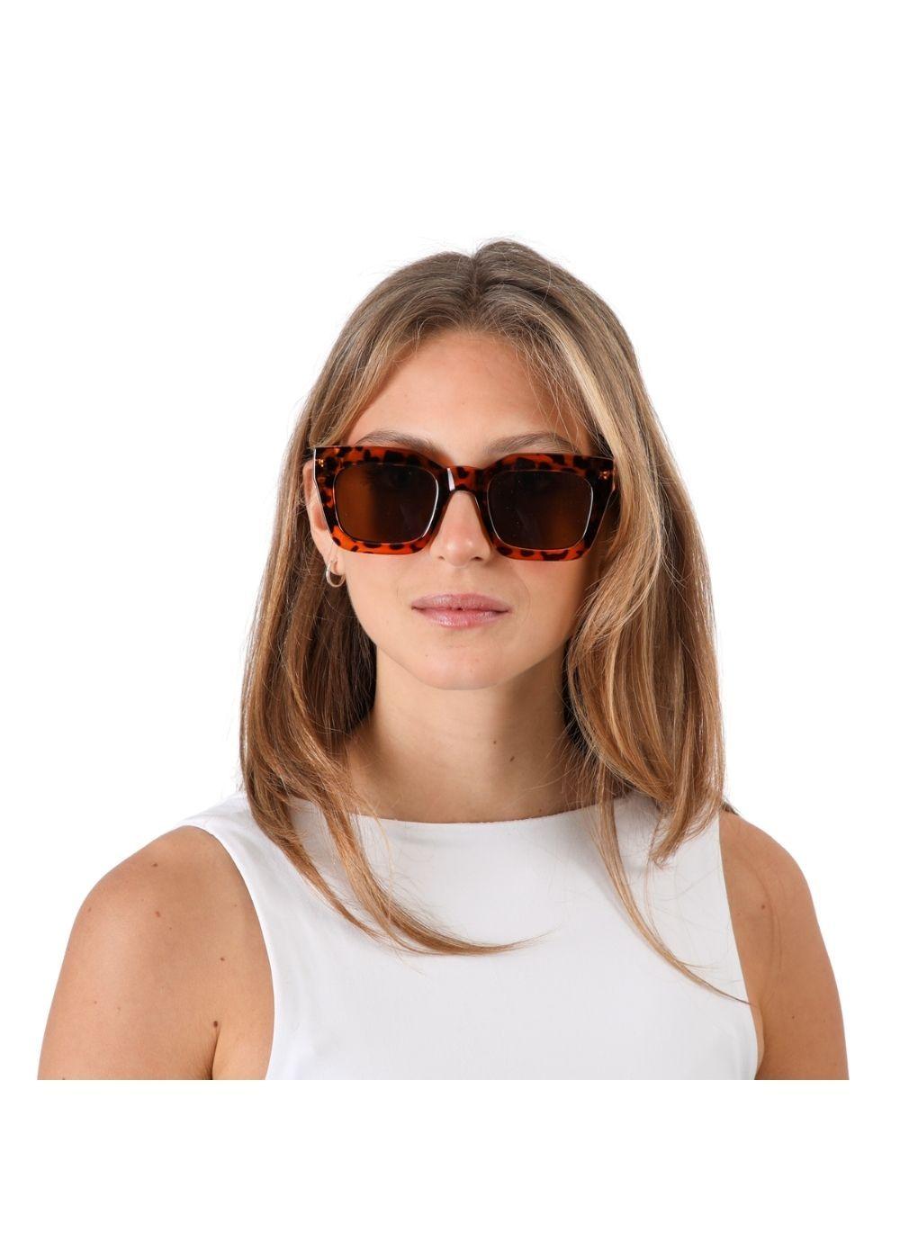 Anteojos de sol Mancora Cuadrado café Bobs-3