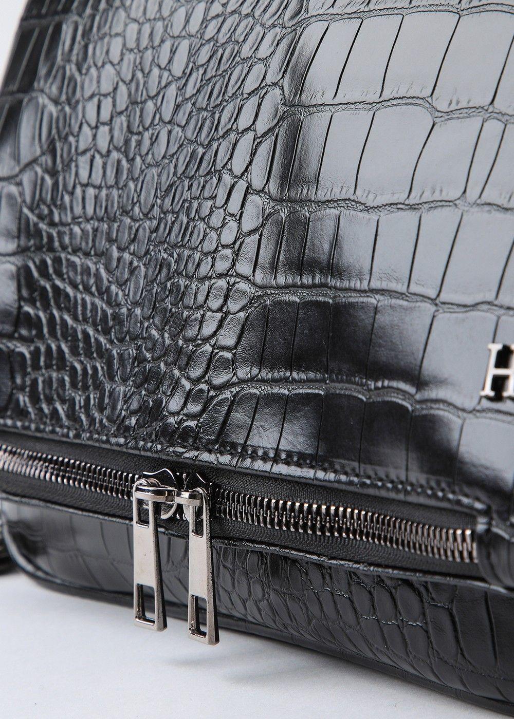 Cartera Cruzada Delia Black Humana-2