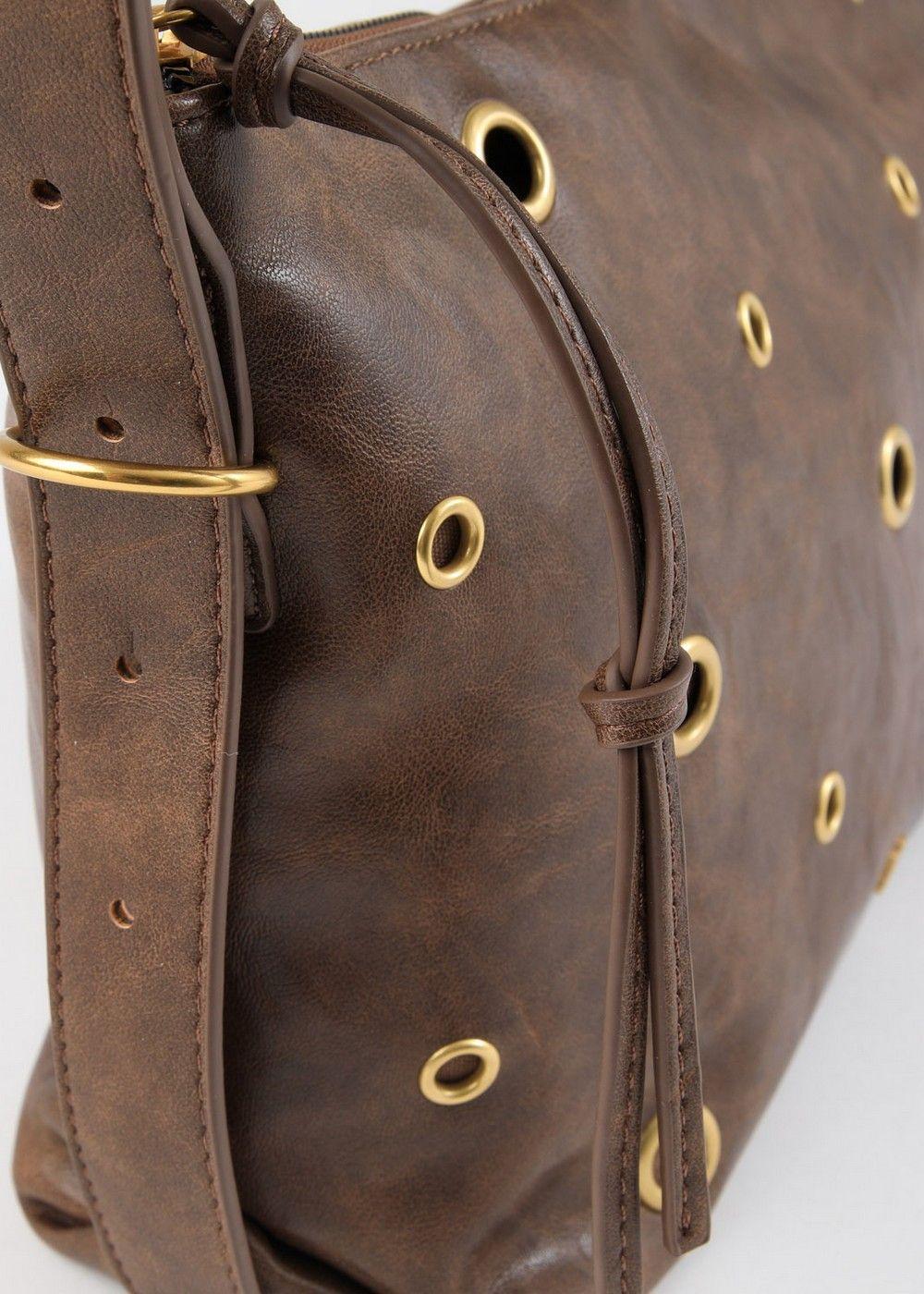 Cartera Hombro Angie Café Humana-2