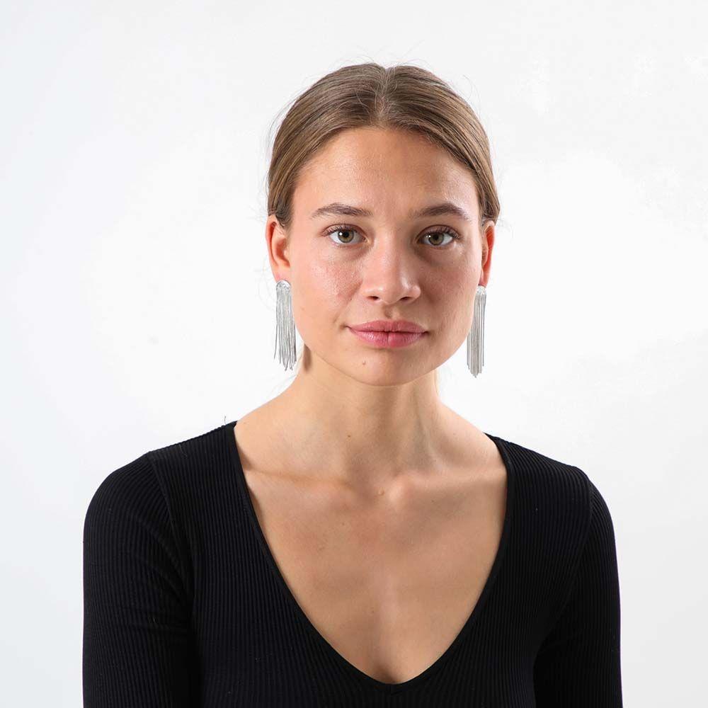 Aros Largo Astronomy Plateado Humana-1