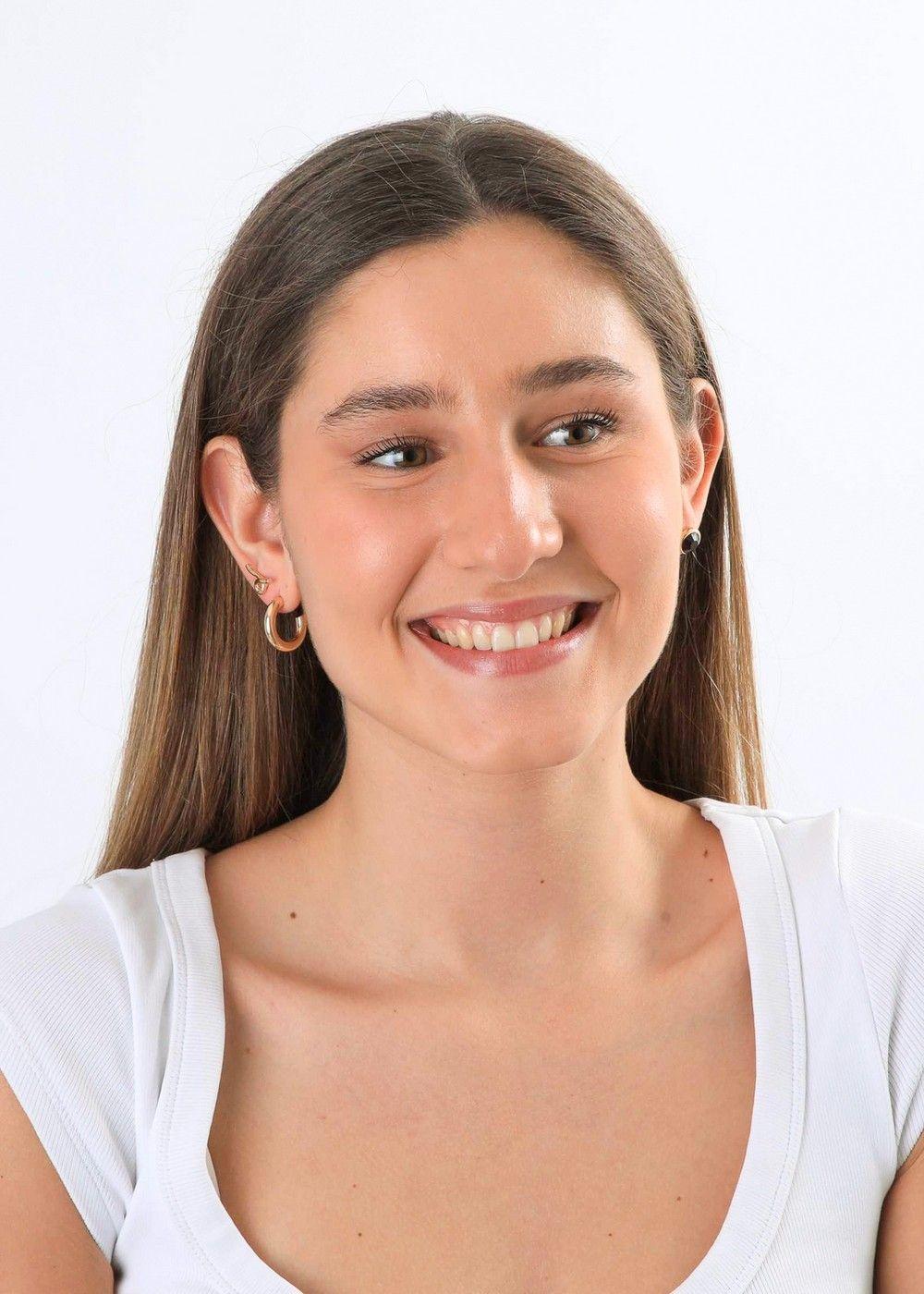 Set De Aros Nadia Dorado I-D-1