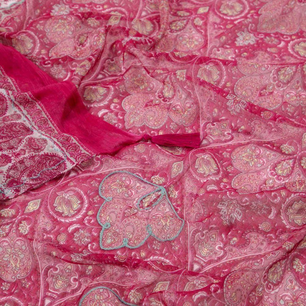 Pareo Estampado Creta Rosado Humana-1