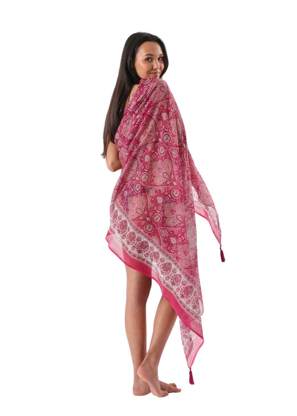 Pareo Estampado Creta Rosado Humana-2