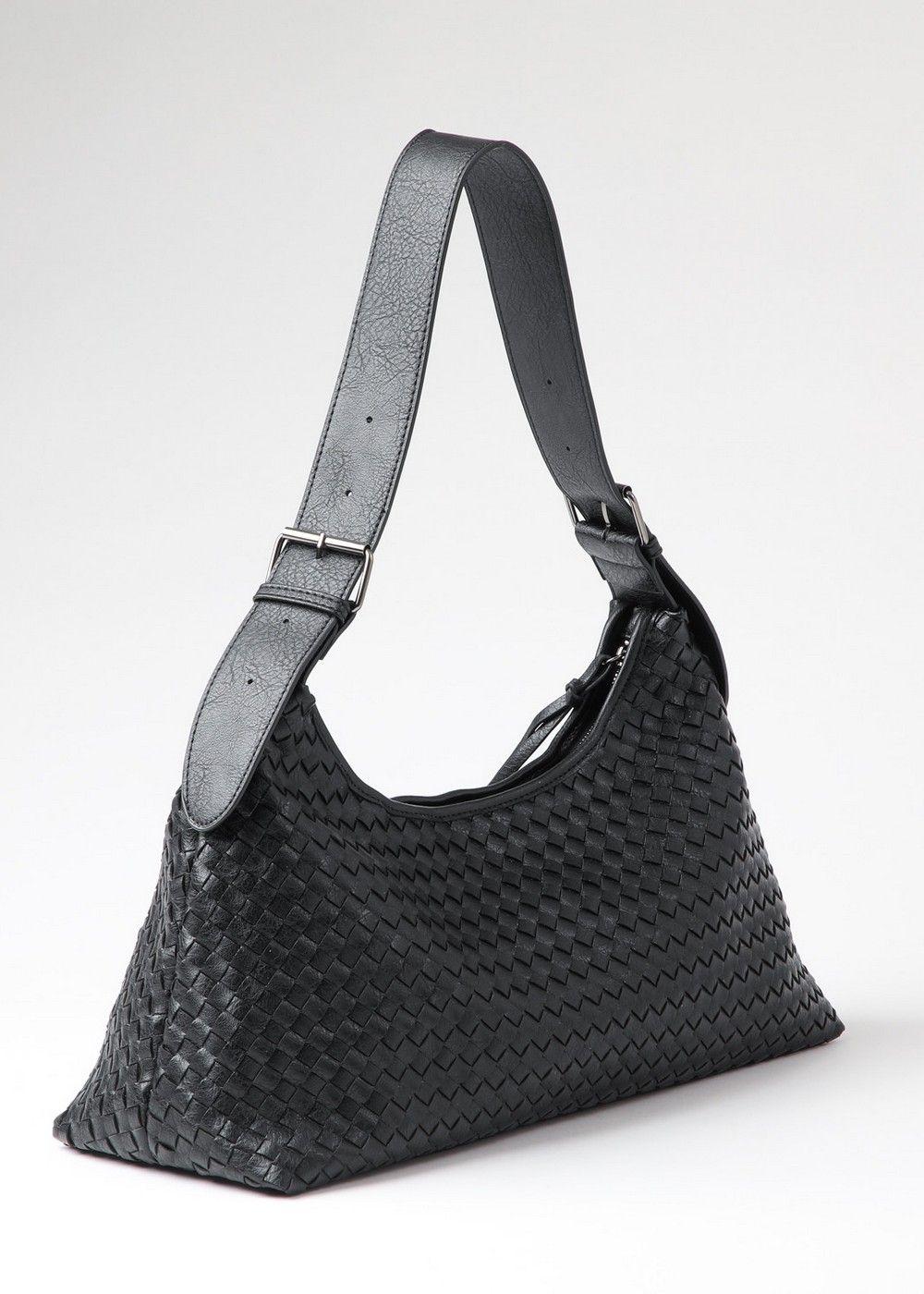 Cartera Hombro Elena Negro Humana-2