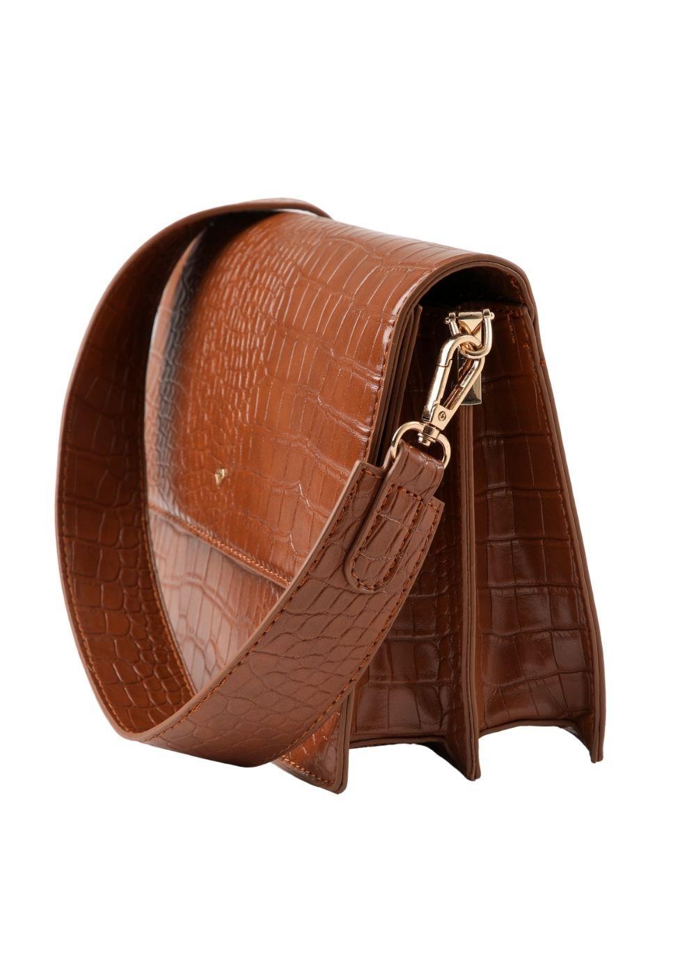 Cartera Cruzada Colette Camel I-D-2