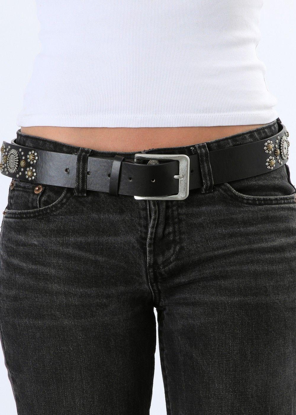 Cinturon Kurt Black Humana-1
