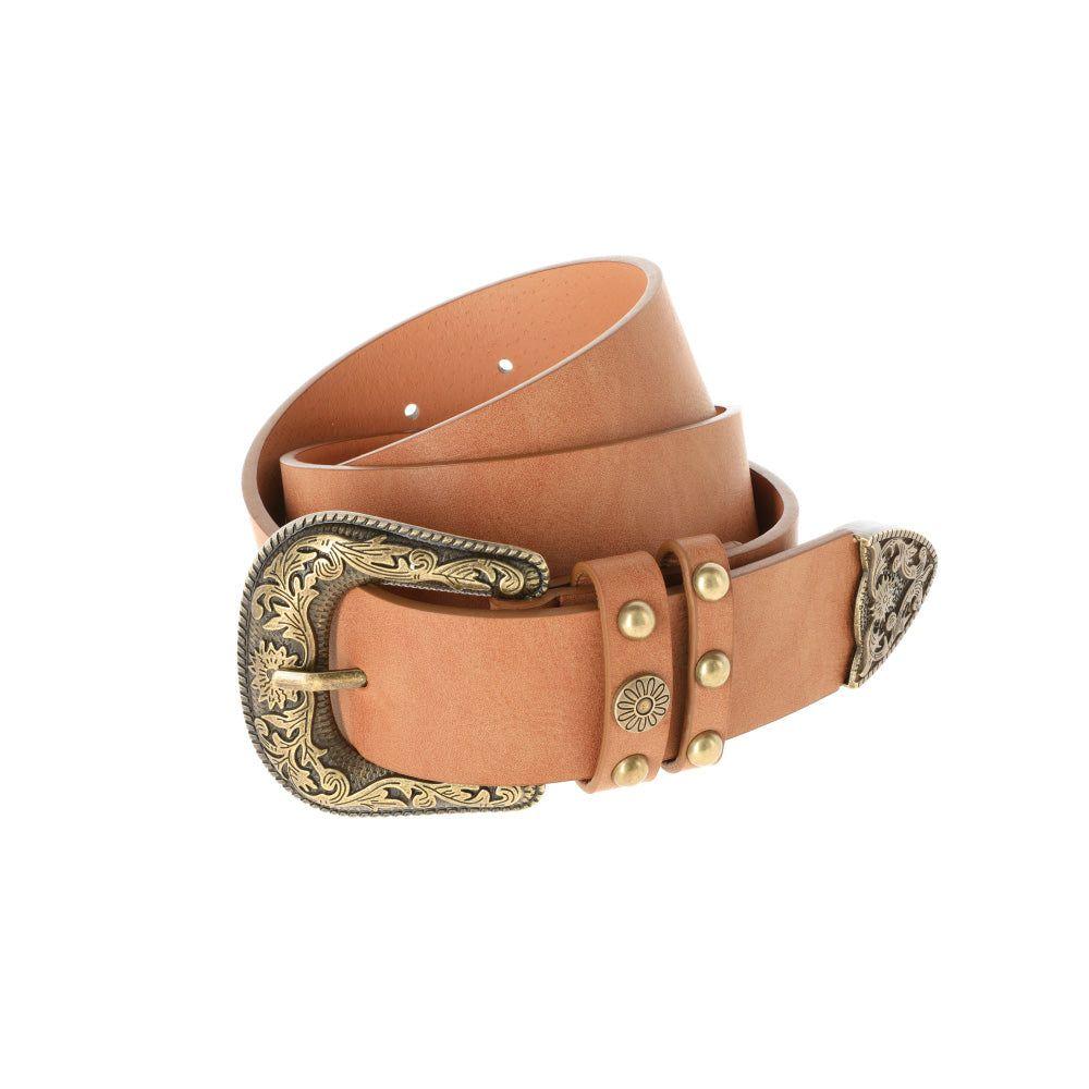 Cinturón Café Clásico Essential Humana-0