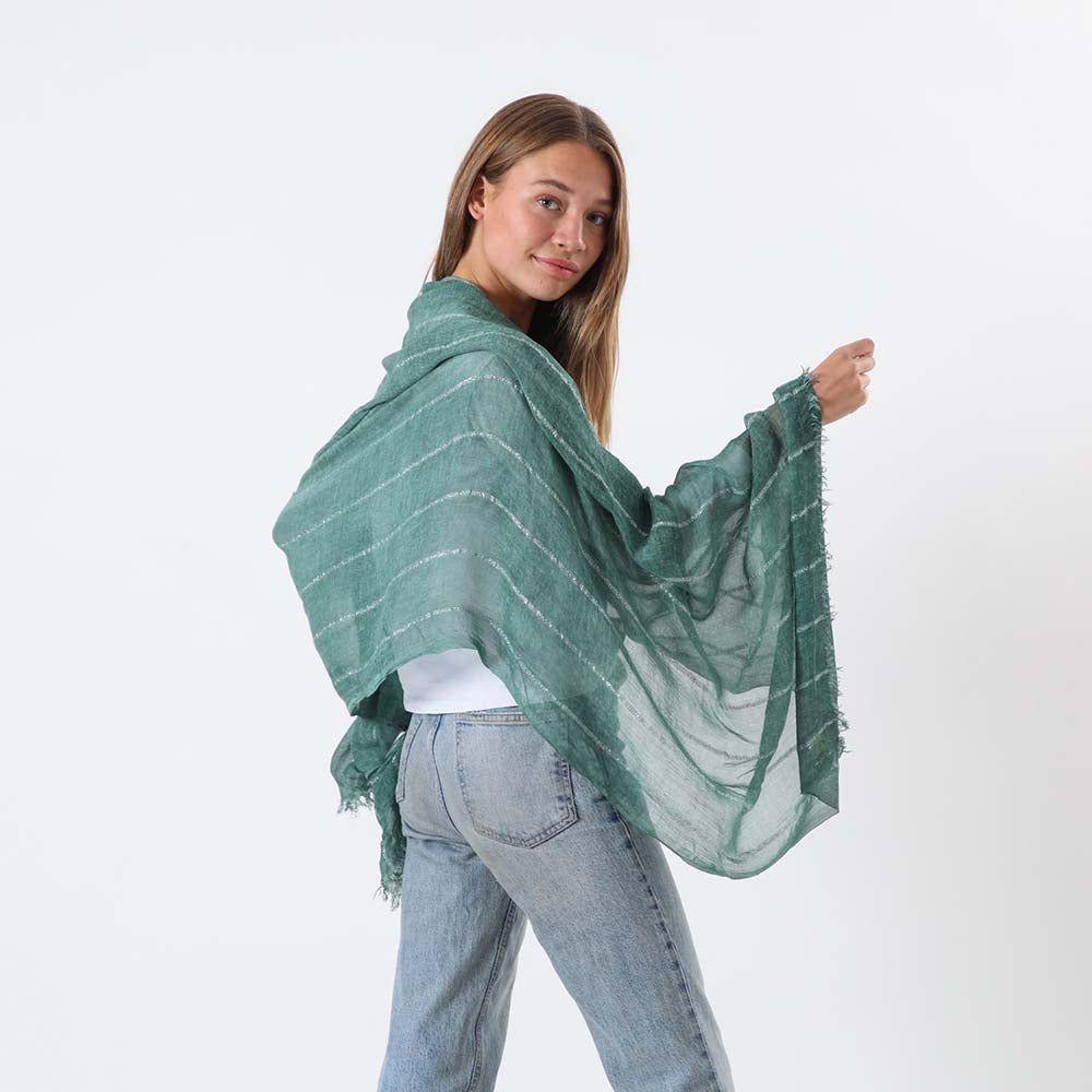 Pañuelo Liso Luarca Verde Humana-2
