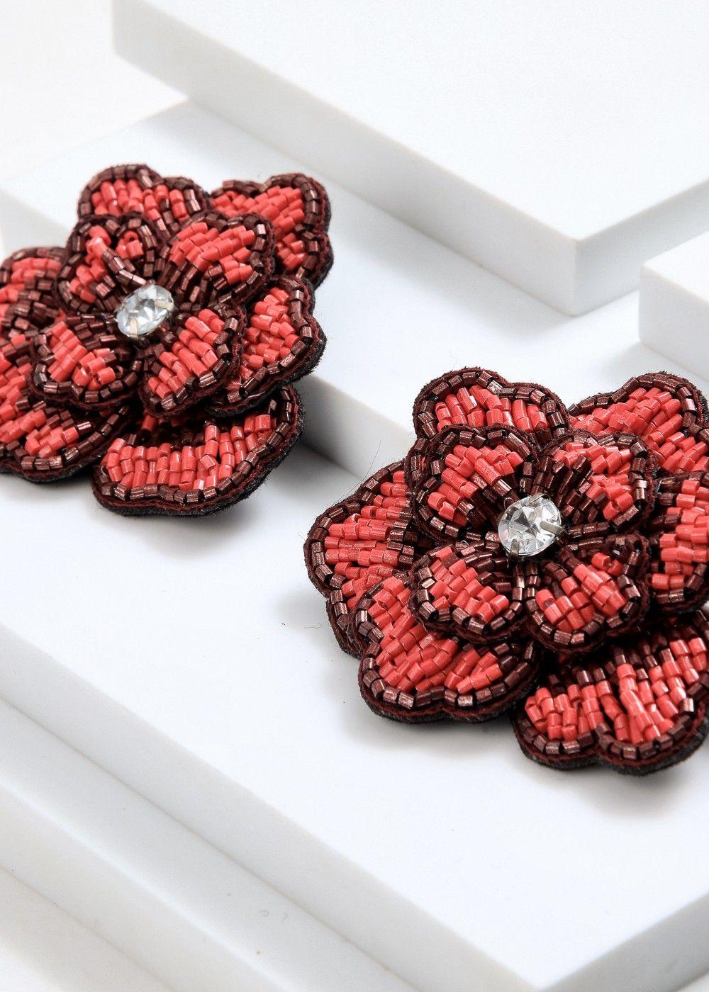 Aros Pegados Flora Rojo Humana-0