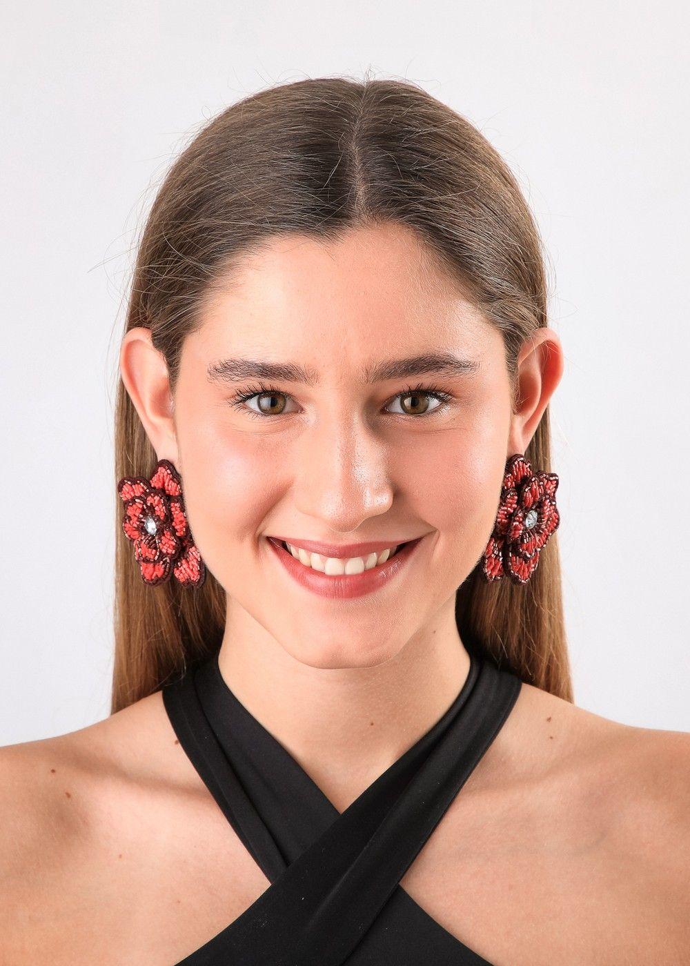 Aros Pegados Flora Rojo Humana-1