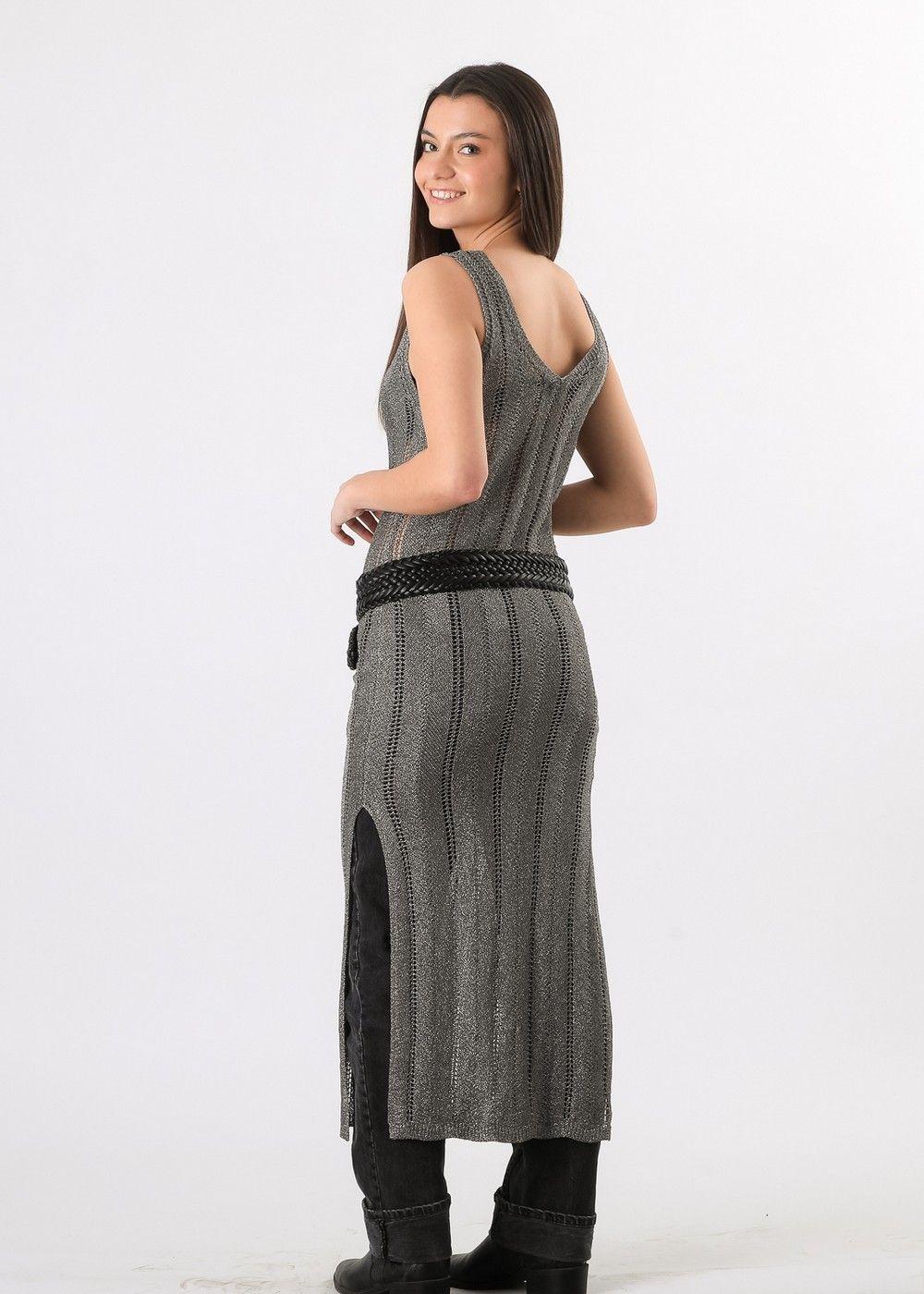 Kimono Closed Lourdes Gris Humana-1