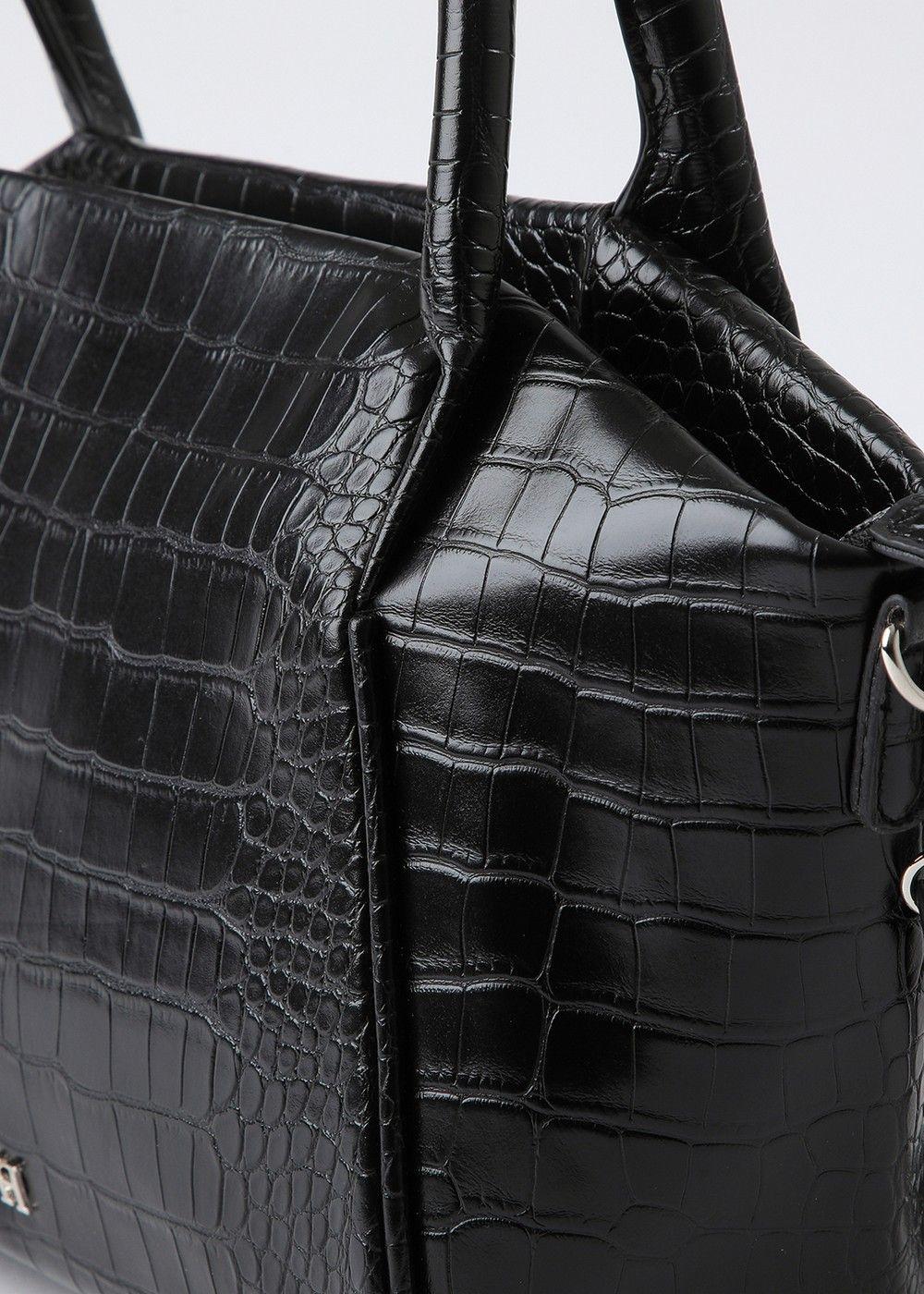 Cartera Tote Gala Black Humana-2