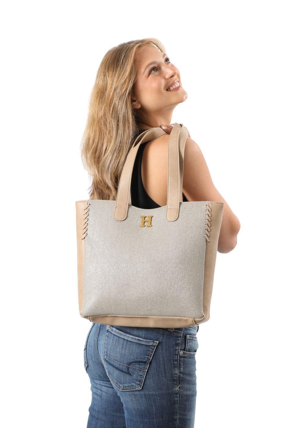Cartera Hombro Cataluña Beige Humana-4