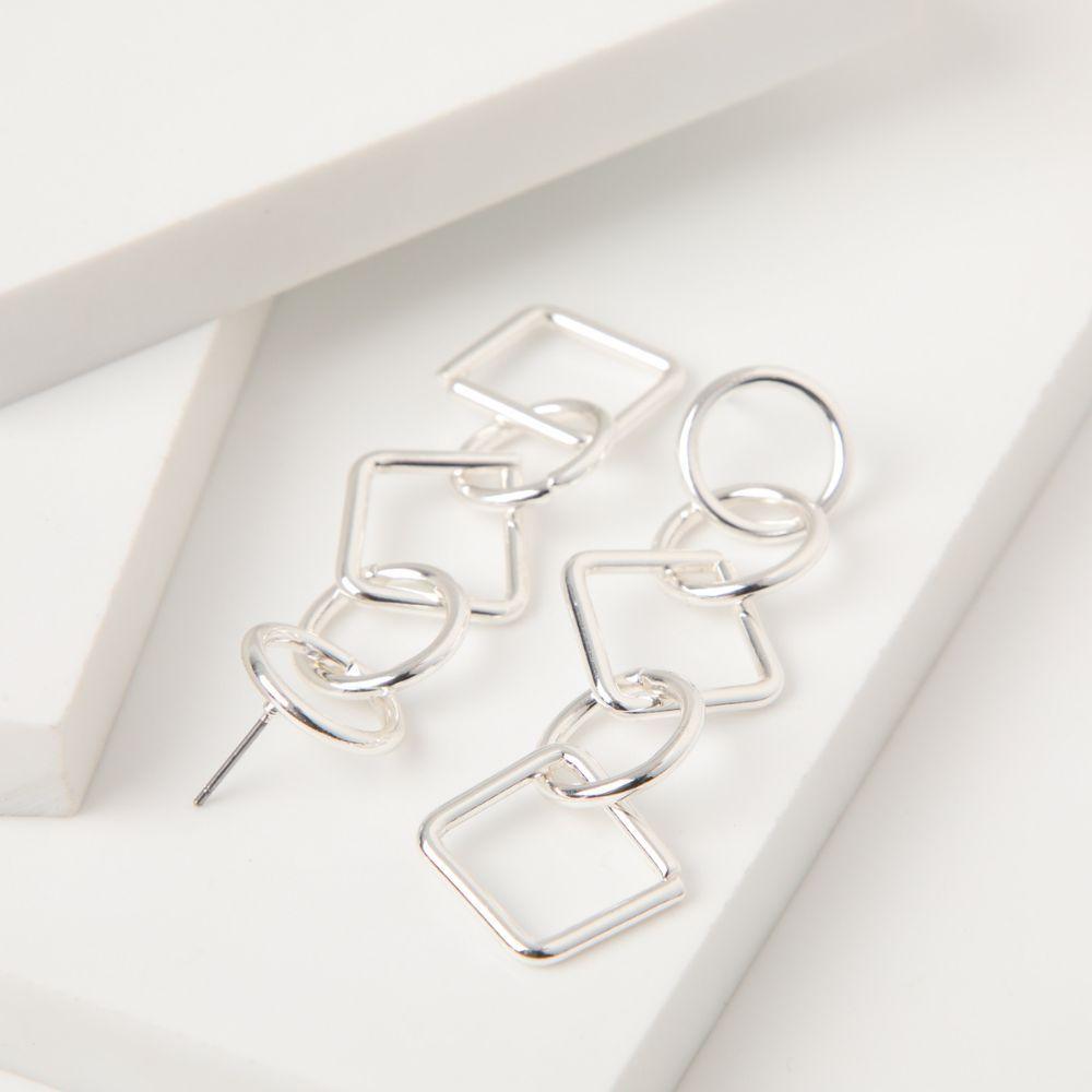 Aros Largo Metal Power 30 Plateado i-D-0