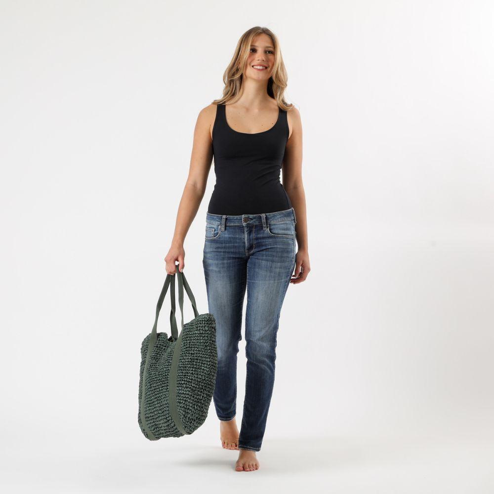Cartera Hombro Mook Verde Humana-3
