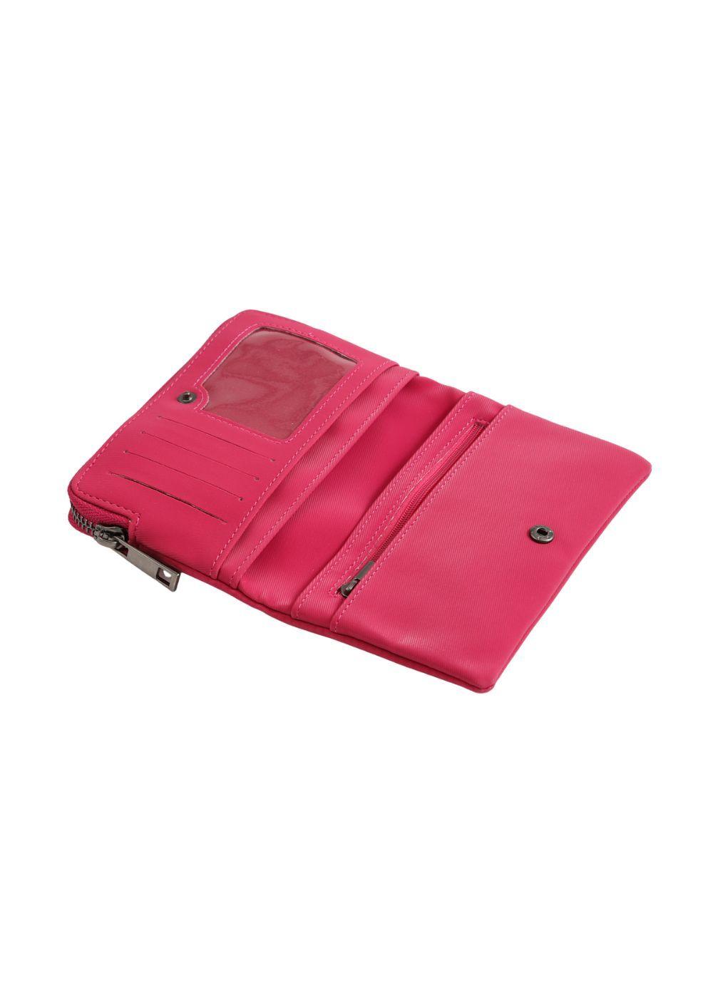 Billetera Chica Gracia Nylon Fucsia Humana-1