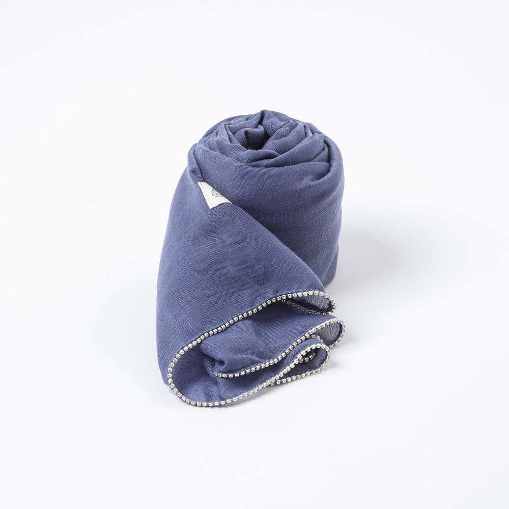 Pañuelo Liso Cádiz Azul Humana-0