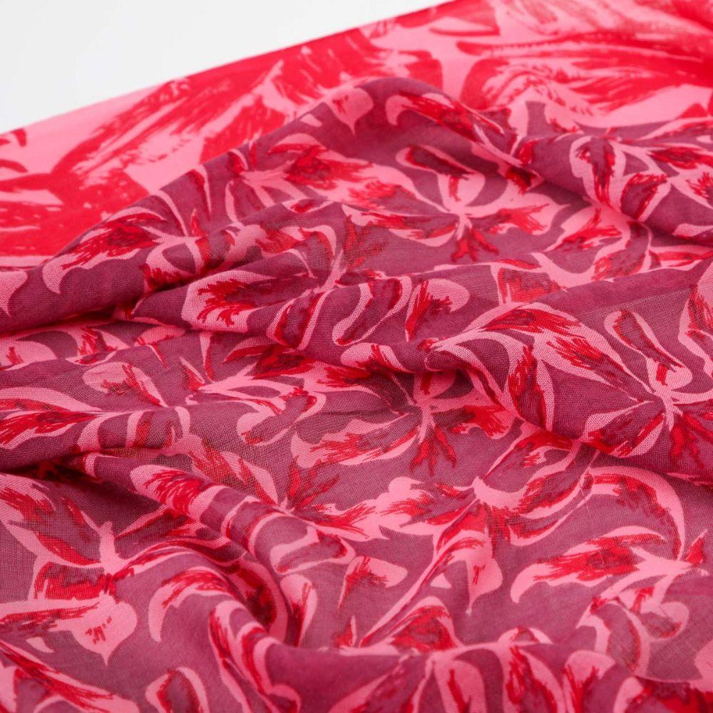 Pañuelo Estampado Abelia Rosado Humana-1