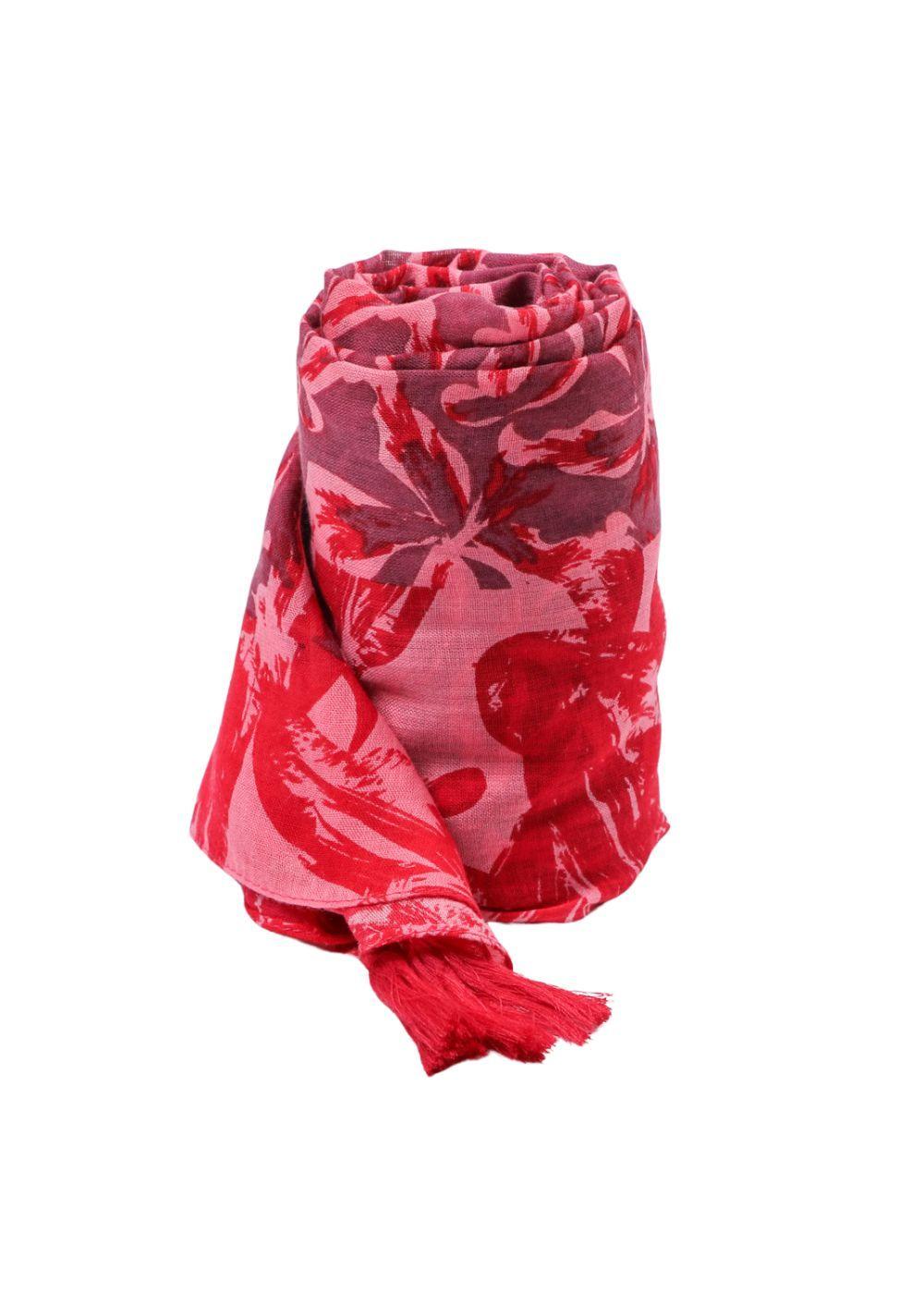 Pañuelo Estampado Abelia Rosado Humana-0