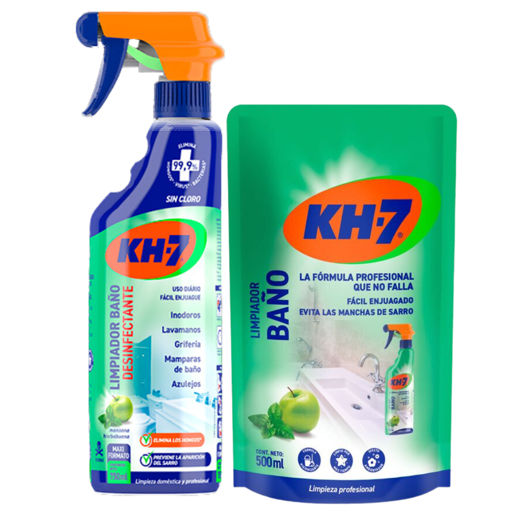 Kh-7 Limpiador Baño Multiuso 750ml + Baño Doypack 500ml-0