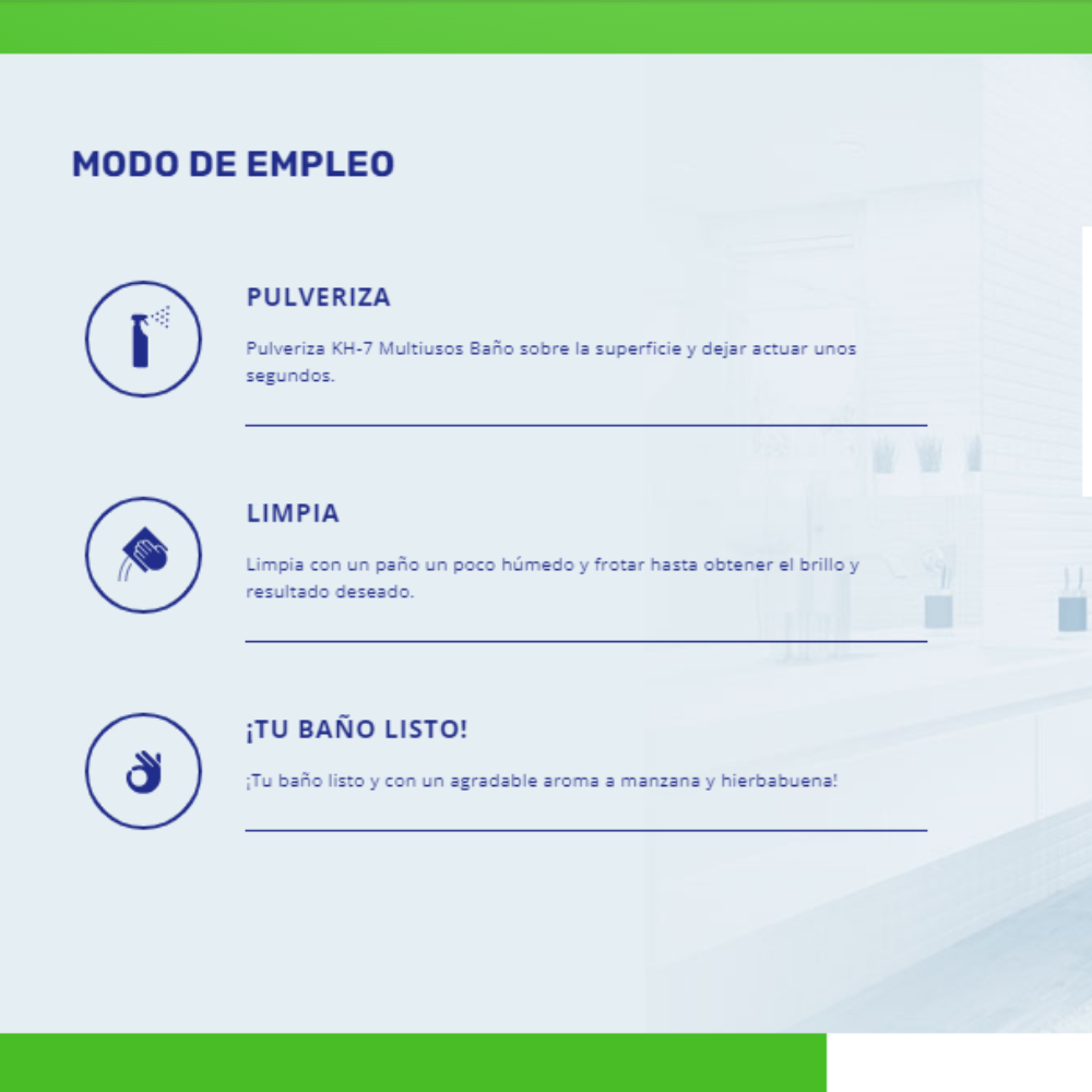 Kh-7 Limpiador Baño Multiuso 750ml + Baño Doypack 500ml-2