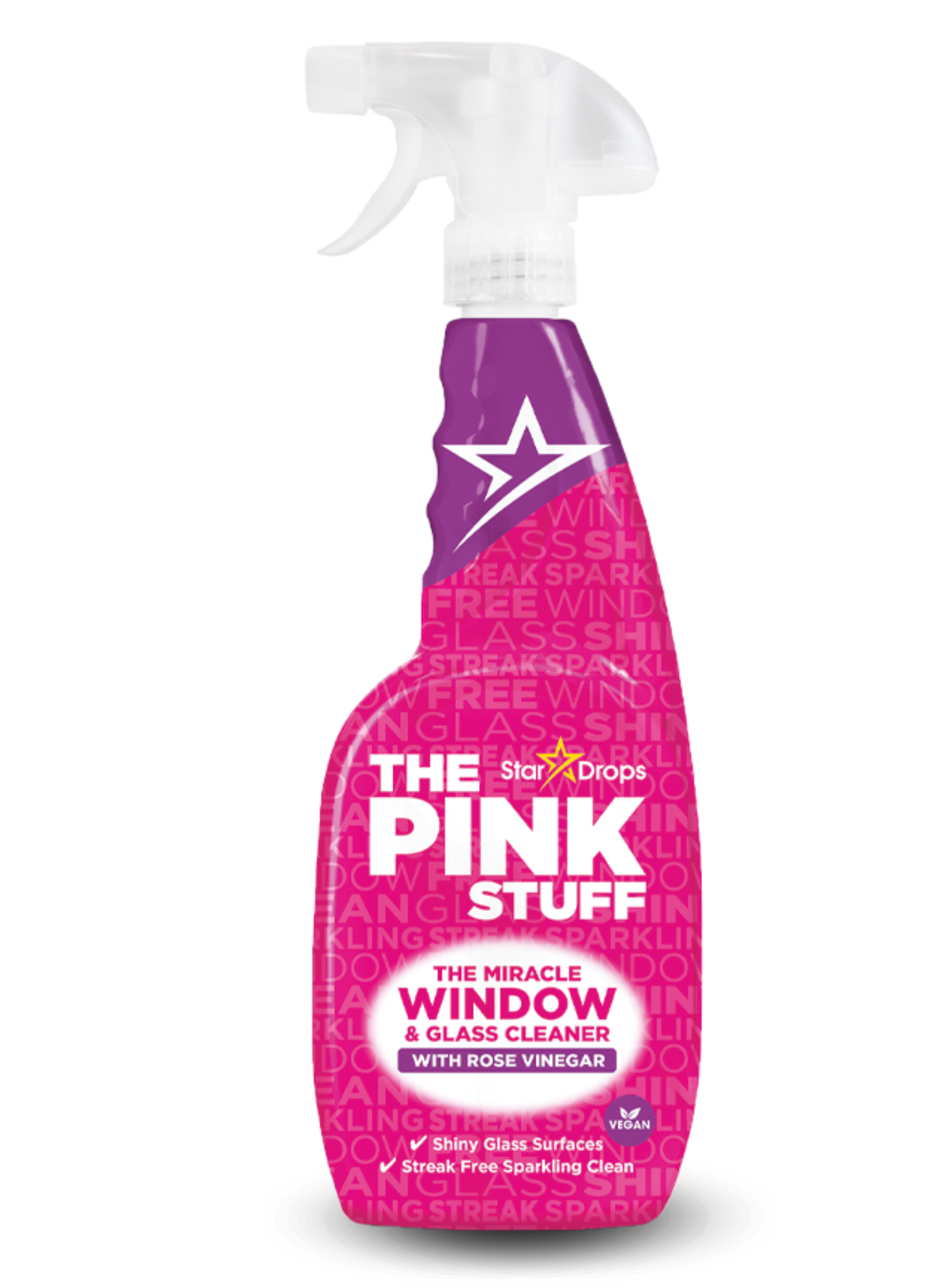 Limpia Vidrios Vinagre Rosa The Pink Stuff 750 ML-0