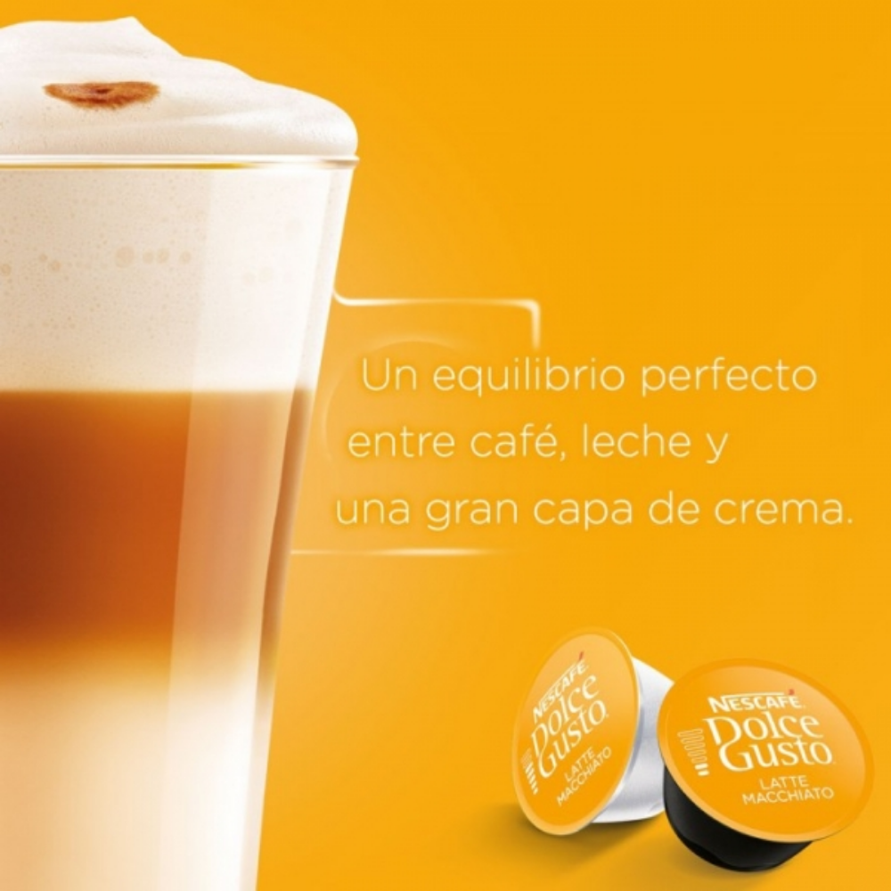 Capsulas de Café Dolce Gusto Latte Macchiato Vainilla  x3-2