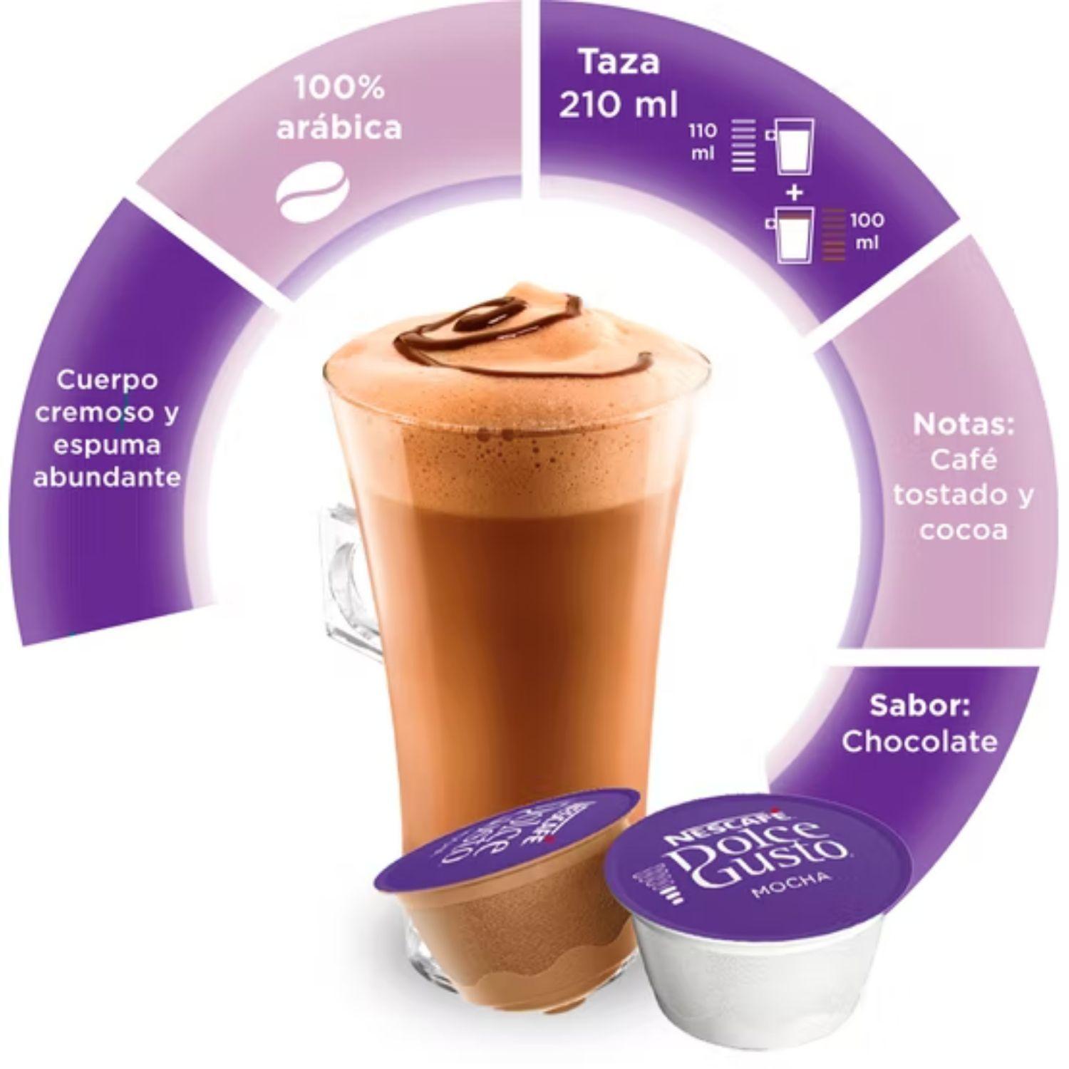 Capsulas De Café Dolce Gusto Mocha x3-1