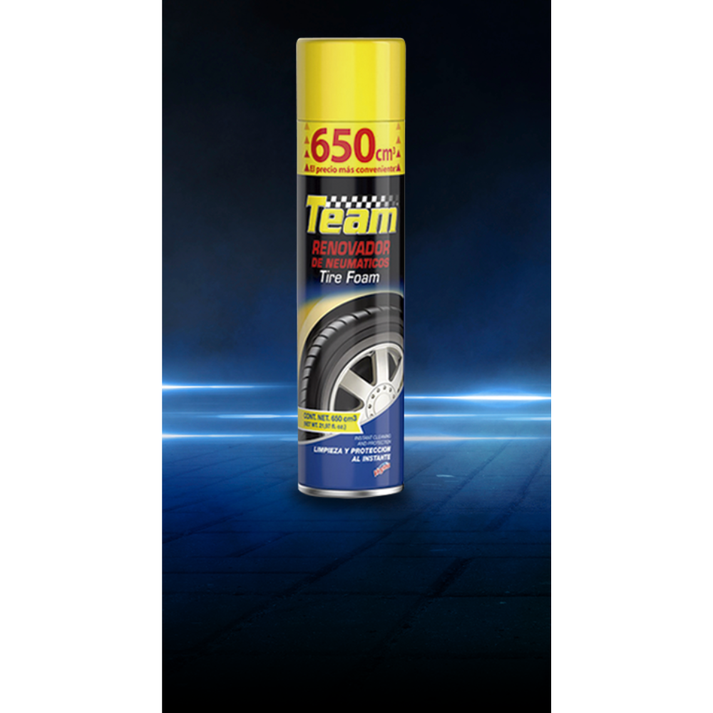 Renovador + Silicona Para Autos Team-1