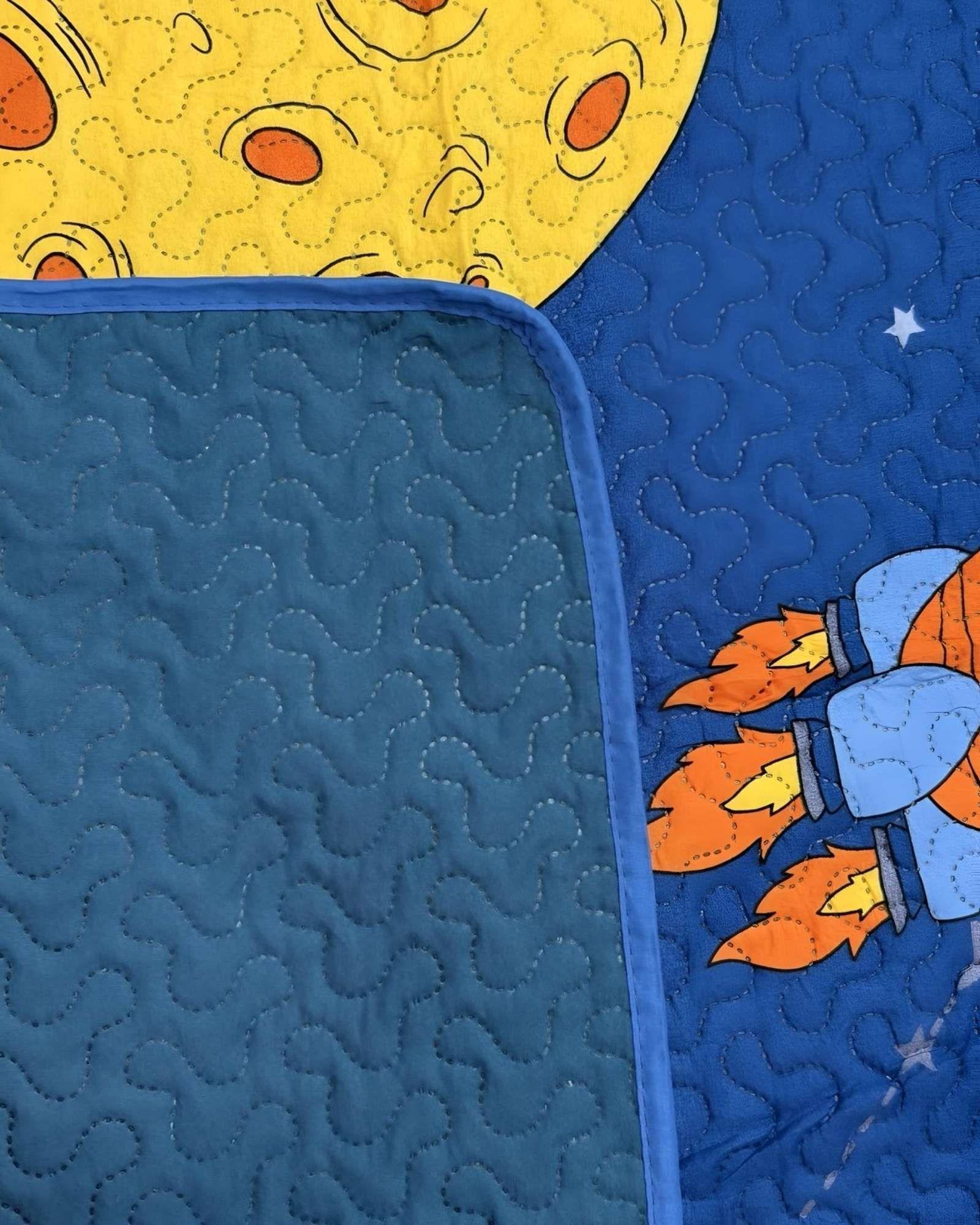 CUBRECAMA QUILT DE VERANO INFANTIL PLAZA Y MEDIA A01-3