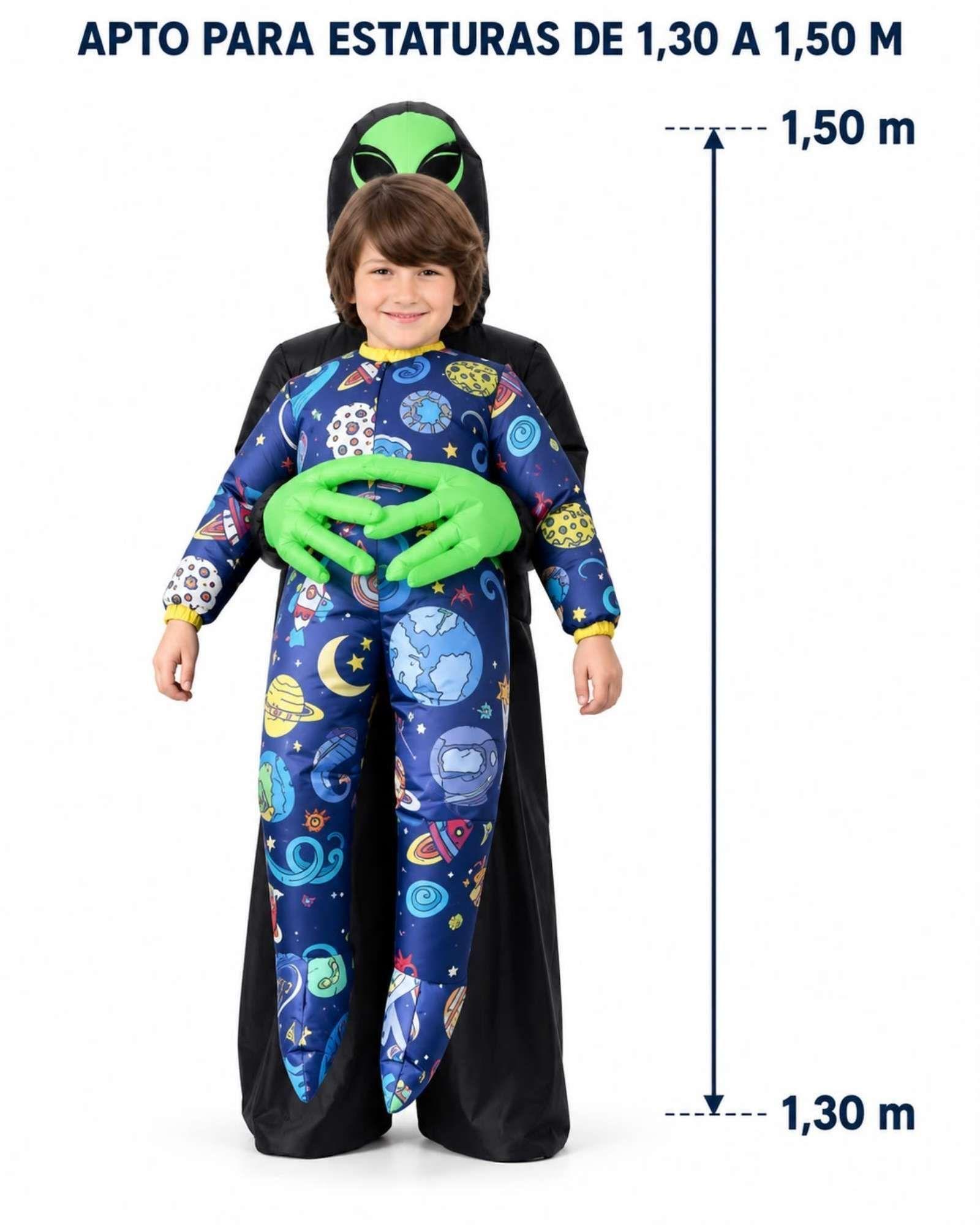 Disfraz Inflable Fantasma Infantil 130-150 cm-7