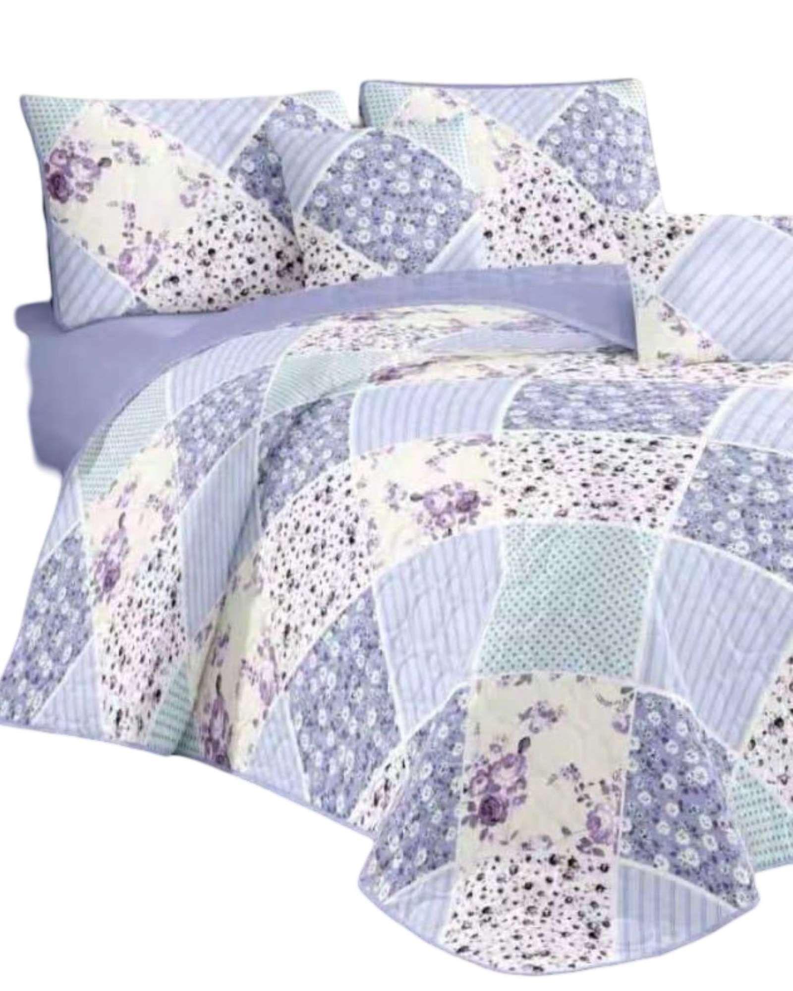 CUBRECAMA COLCHA QUILT VERANO PLAZA Y MEDIA A4-2