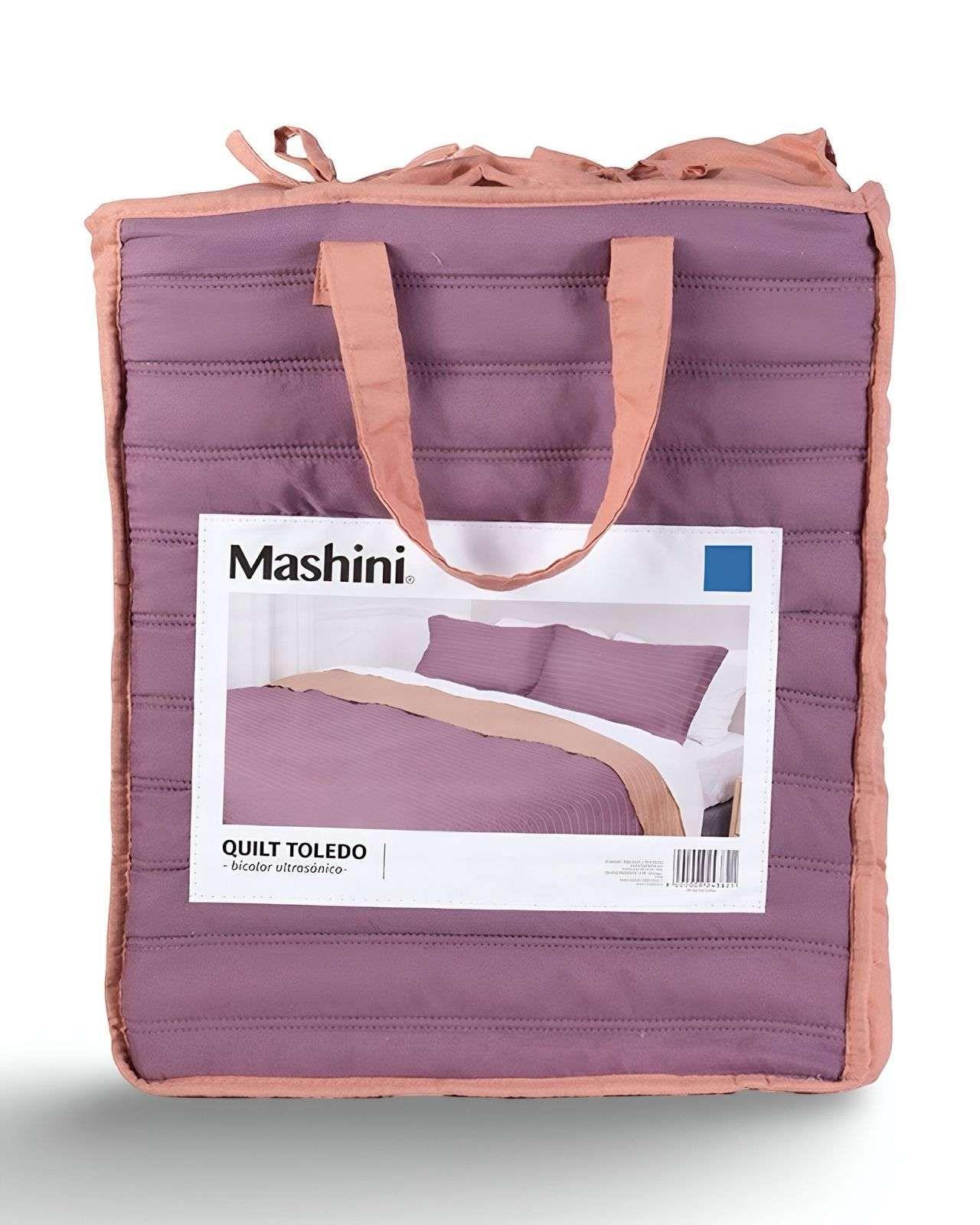 Cubrecama Colcha Quilt Toledo 2 plazas Mashini M02-3