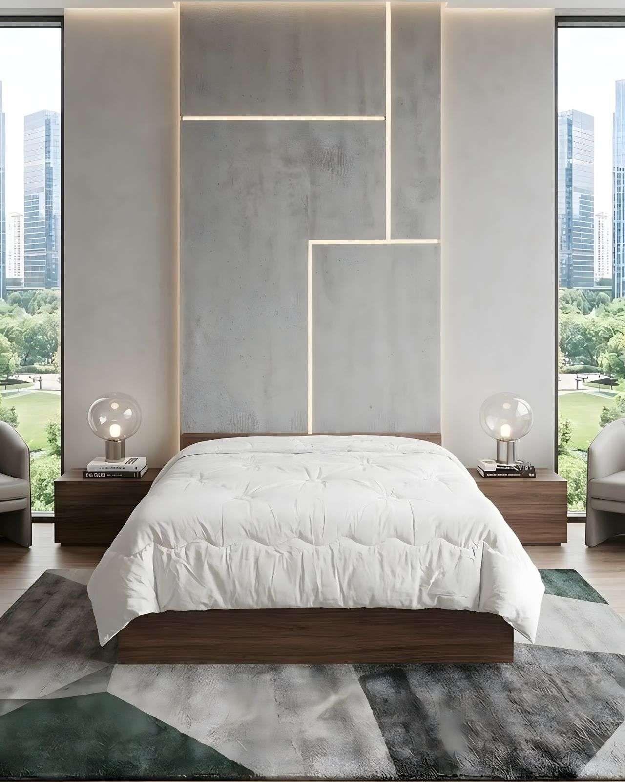 Plumón Delgado Invierno Sherpa  Suave  Premium 2  Plaza  200x230cma05-2