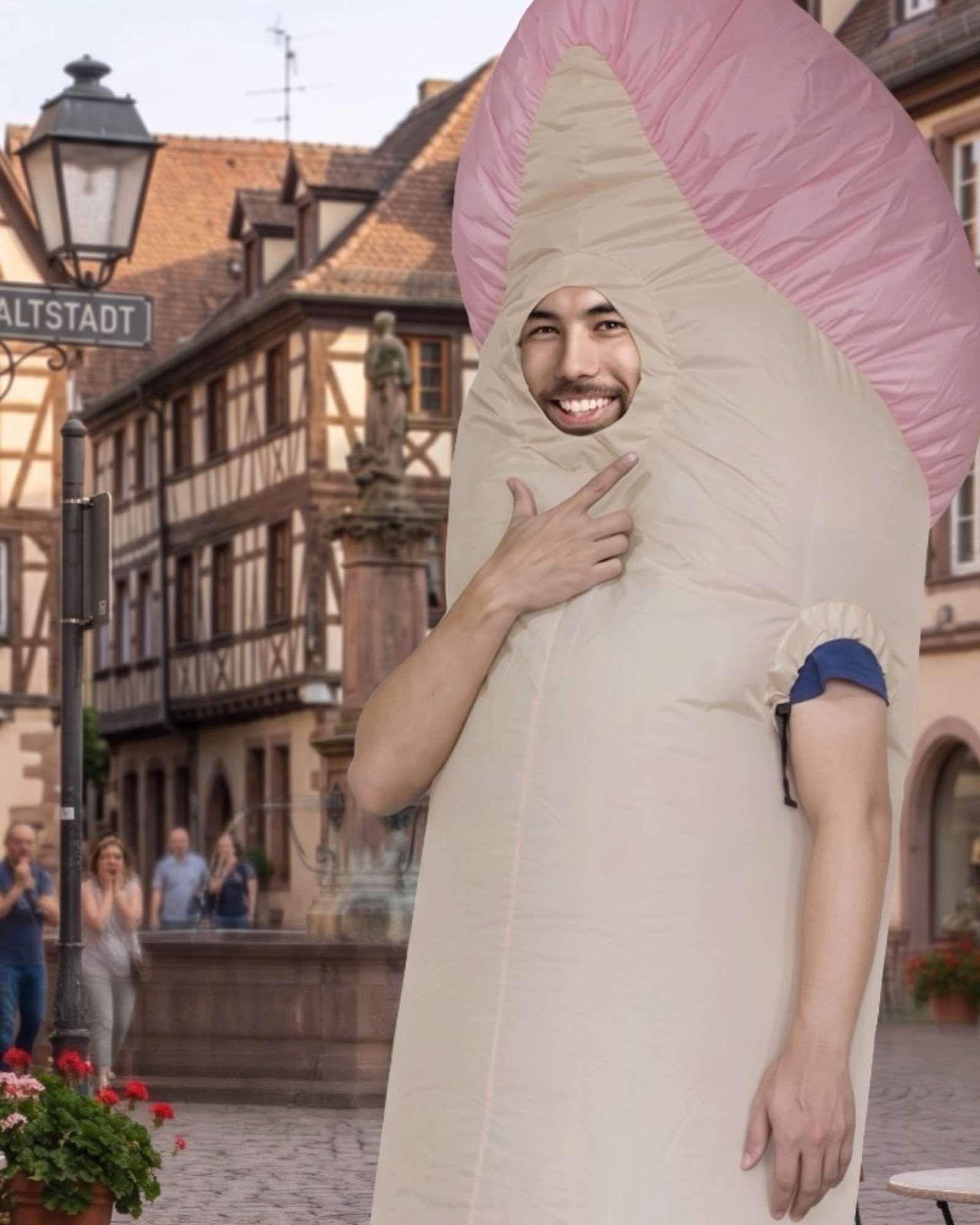 Disfraz Inflable Humor 160-190 cm-2