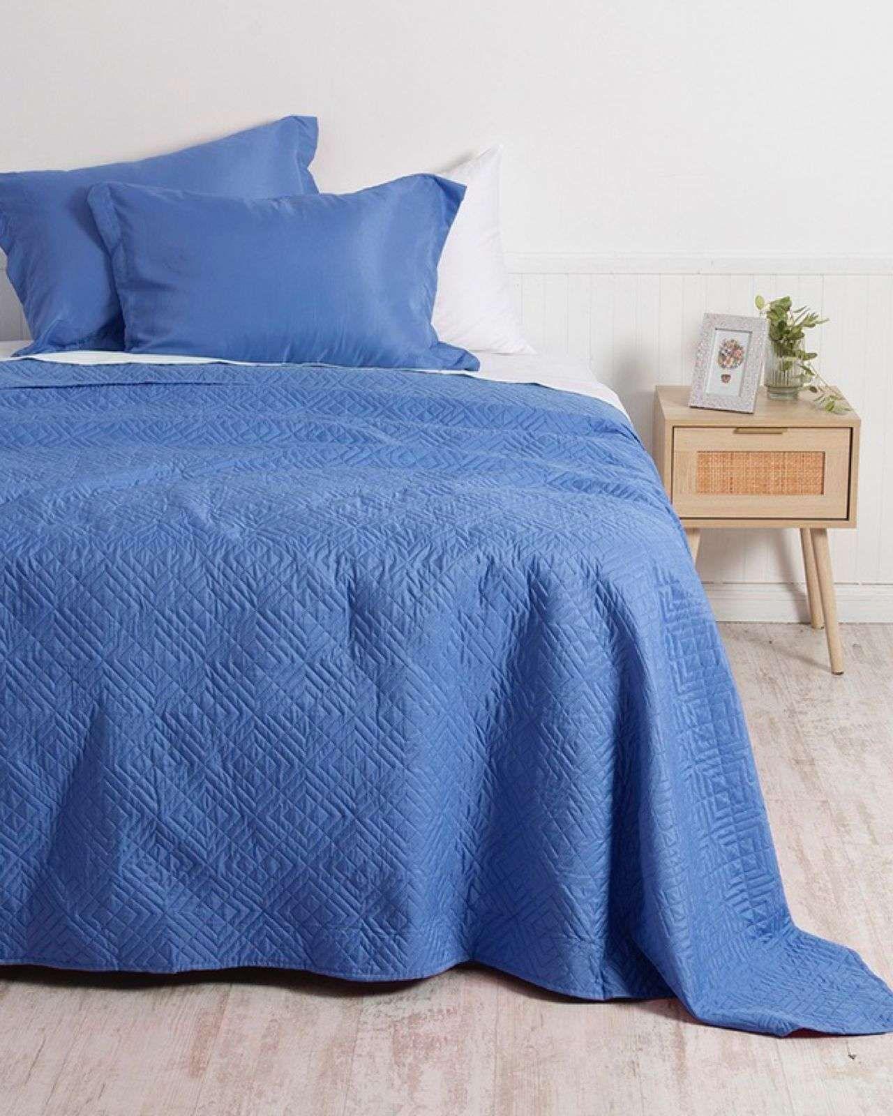 Cubrecama Colcha Quilt Cordoba 2 plazas Mashini M01-2