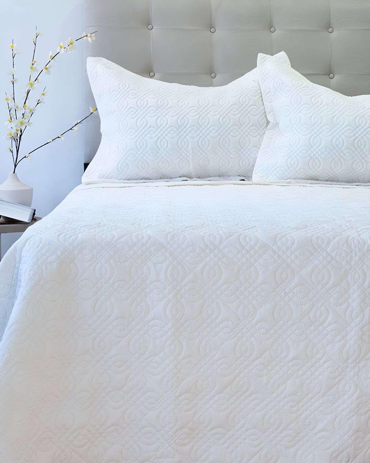 Cubrecama Colcha Quilt Bubbly King Doral D02-2