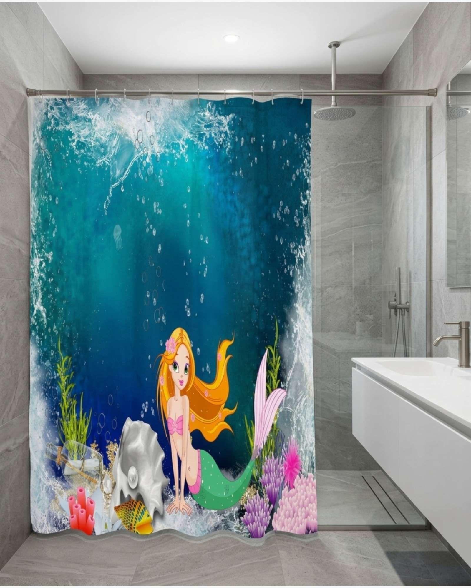 Pack de Cortina De Baño Con Forro Impermeable Surtido.-1
