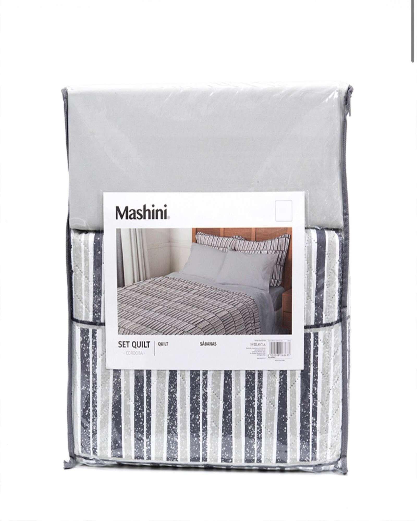 Quilt Cubrecama 1,5 PLAZA mas Sabanas mas 1 DE ALMOHADA DE REGALO B114-3