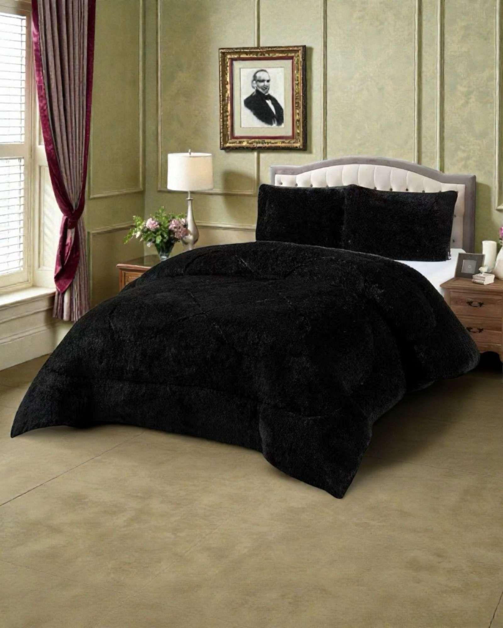 Cubrecama Otoño Invierno Chiporro Peludo Premium King 250 cm x 270 cm A83-3