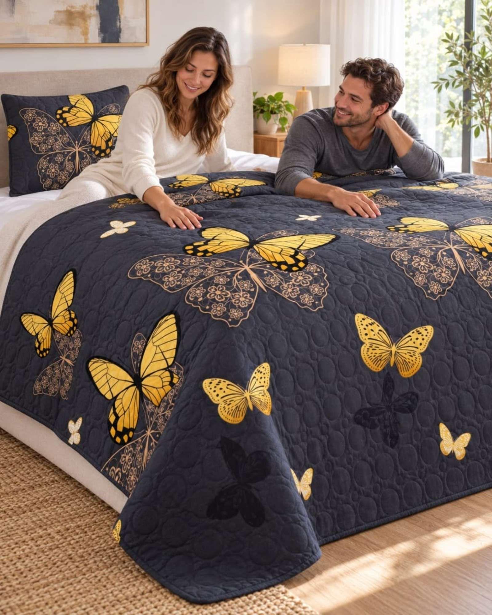 Cubrecama Quilts Plaza y Media  Con Funda De Almohada C3-5