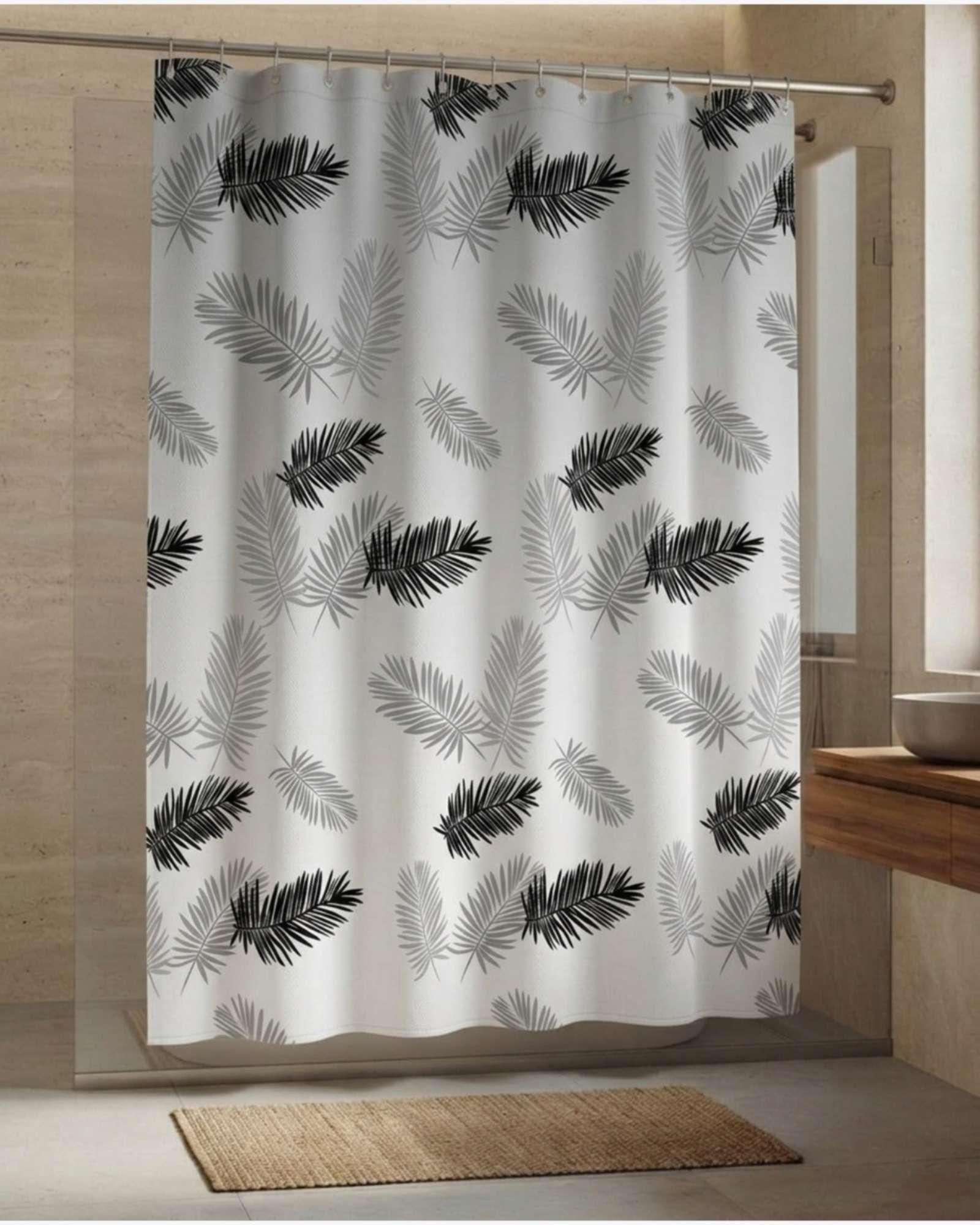 Pack de Cortina De Baño Con Forro Impermeable Surtido.-1
