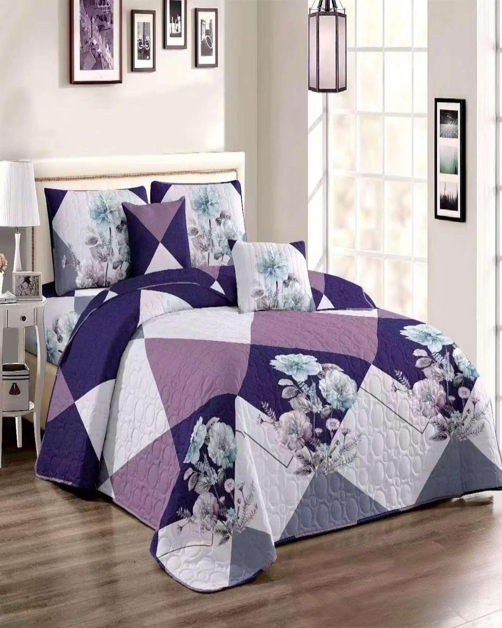 CUBRECAMA COLCHA QUILT VERANO 2 PLAZA B14-3