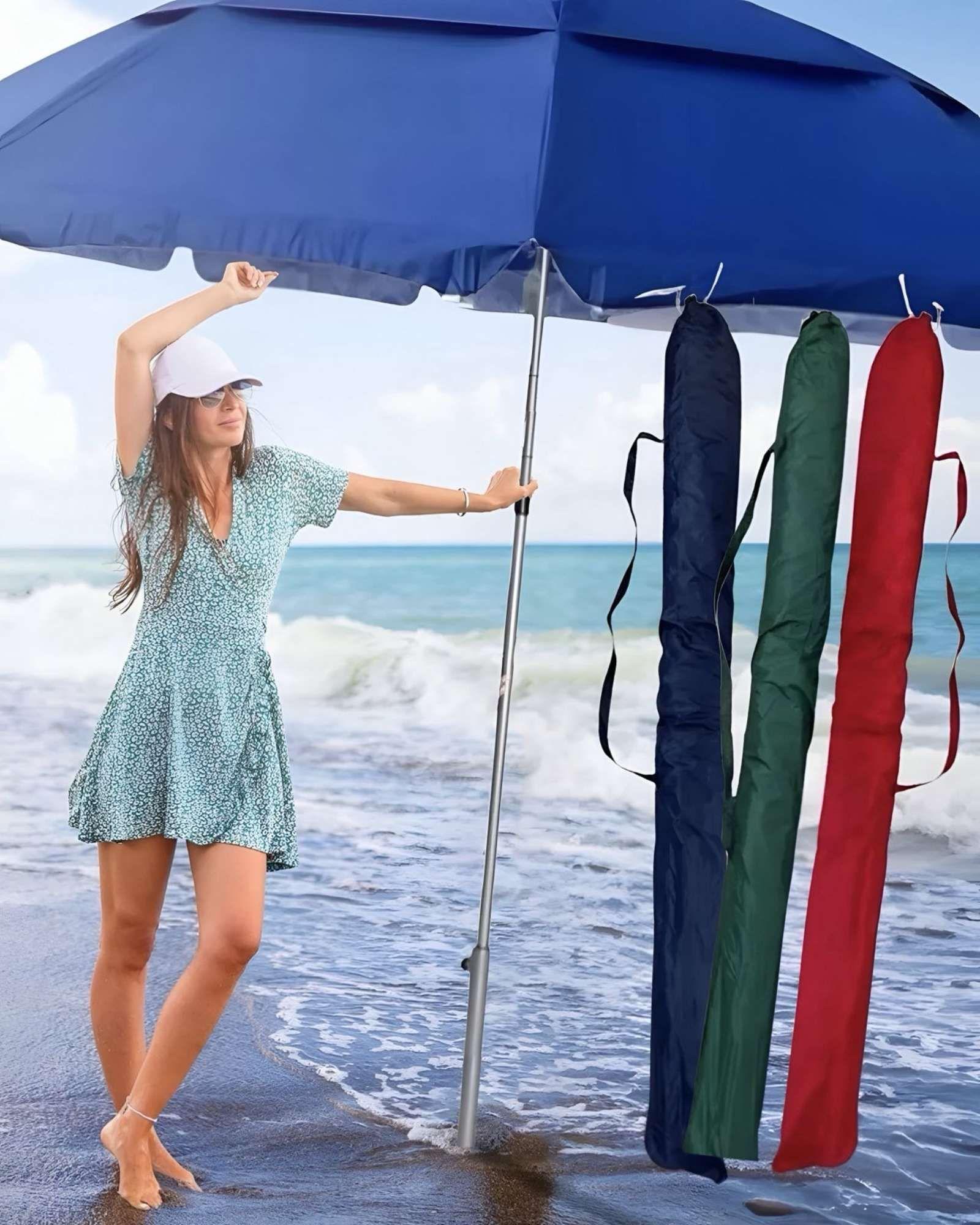 Sombrilla Quitasol Colores Surtidos con Protección UV 150 cm diametro-1