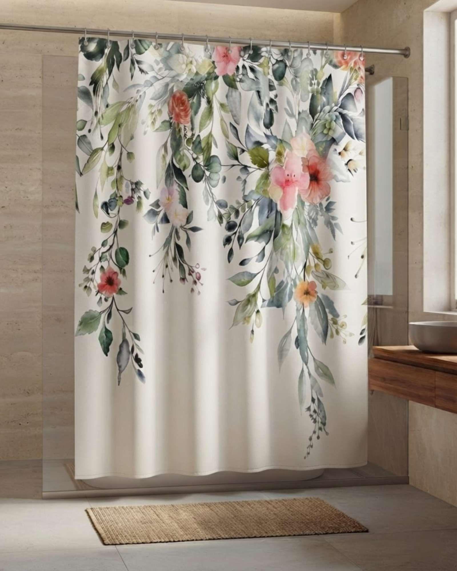 Pack de Cortina De Baño Con Forro Impermeable Surtido.-2